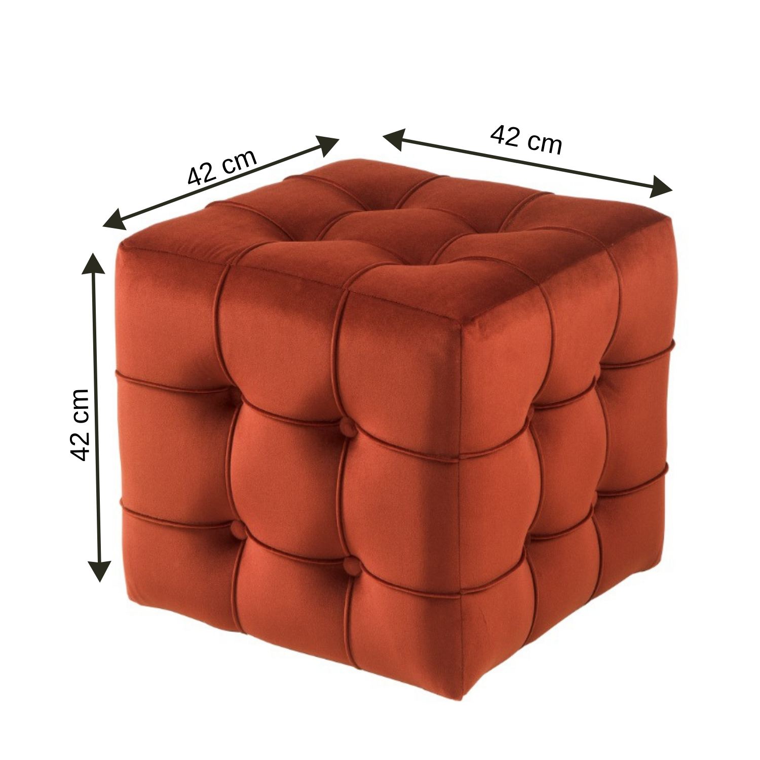 Lizbon Sgabello Arancione