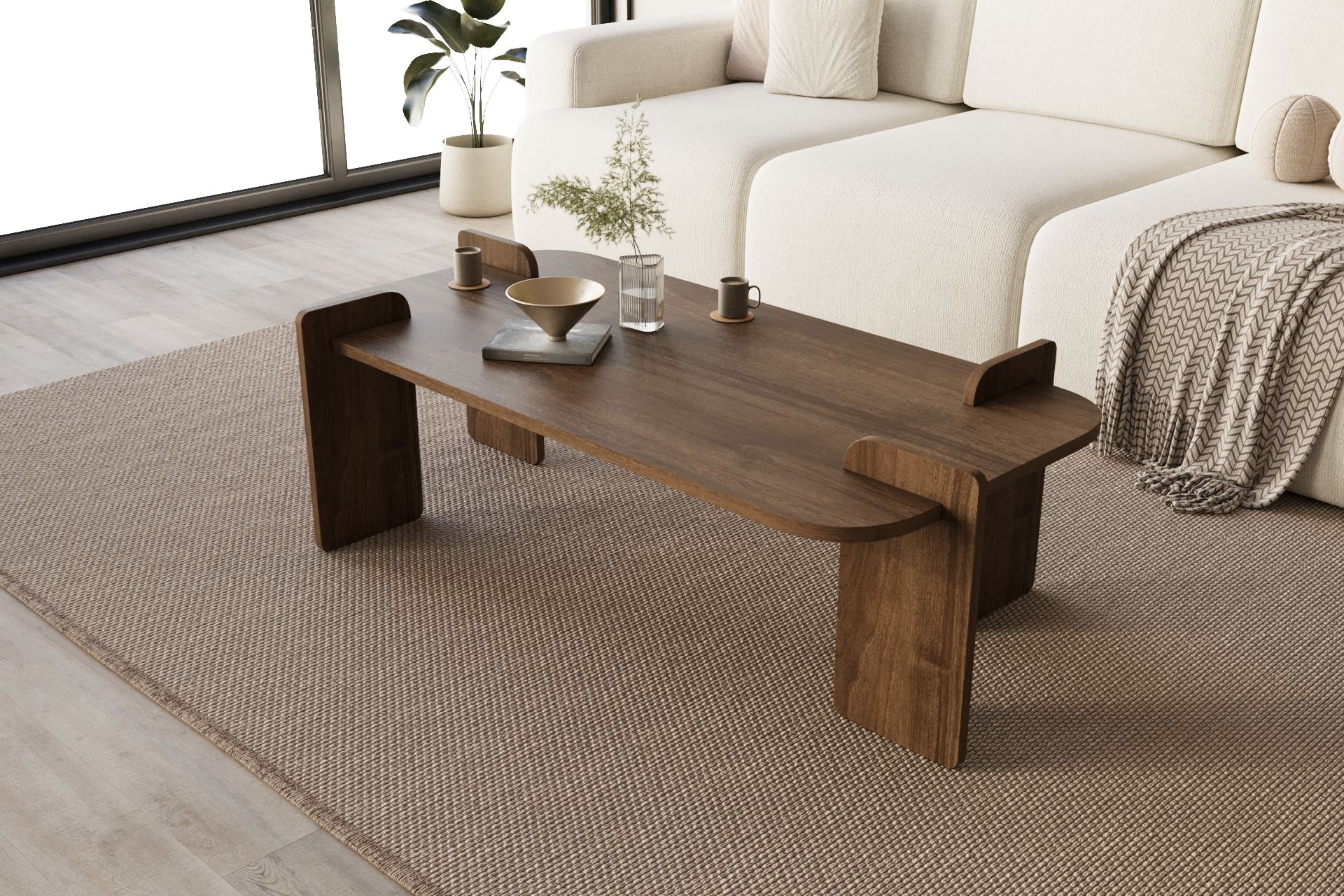 Lovge Table Walnut