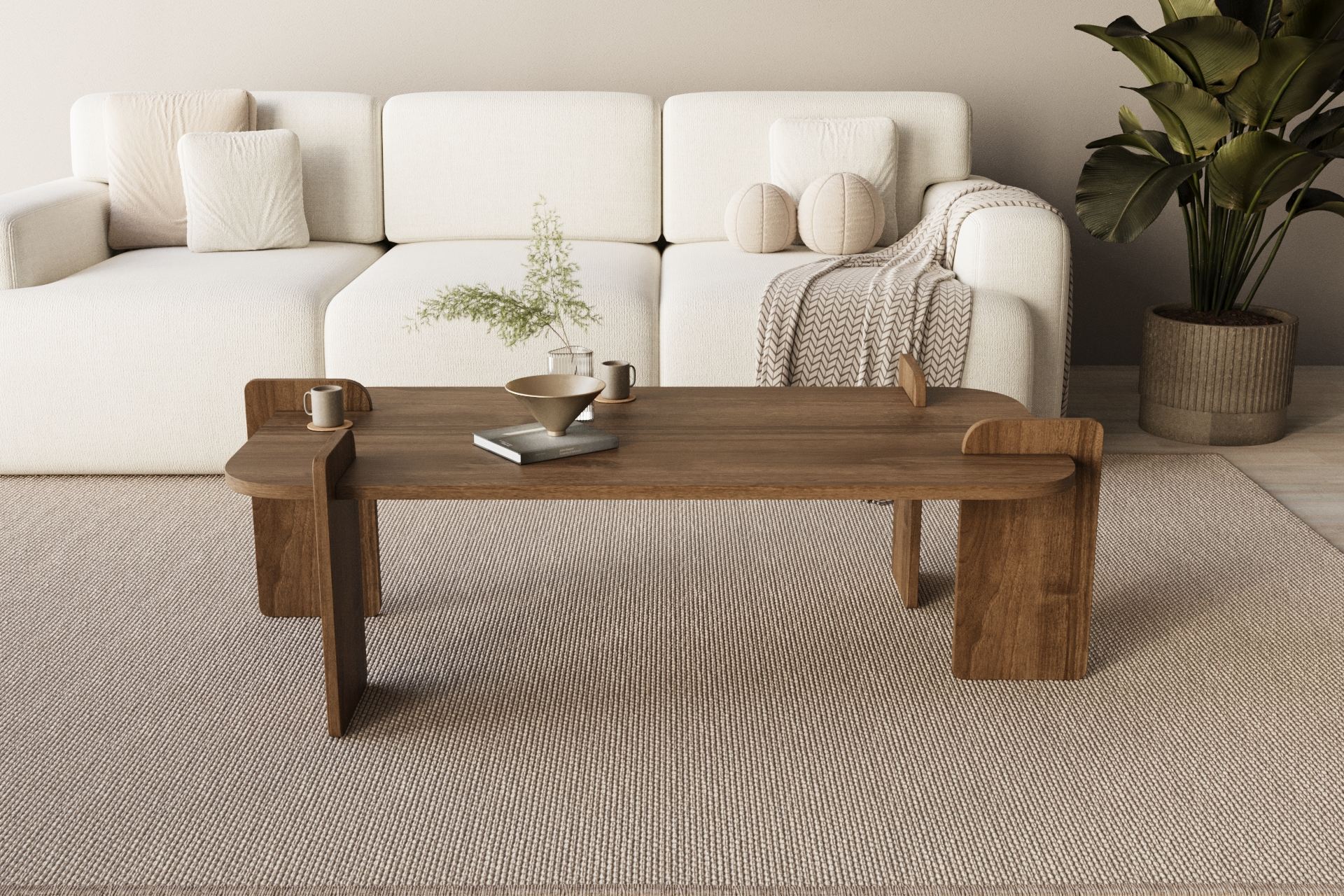 Lovge Table Walnut
