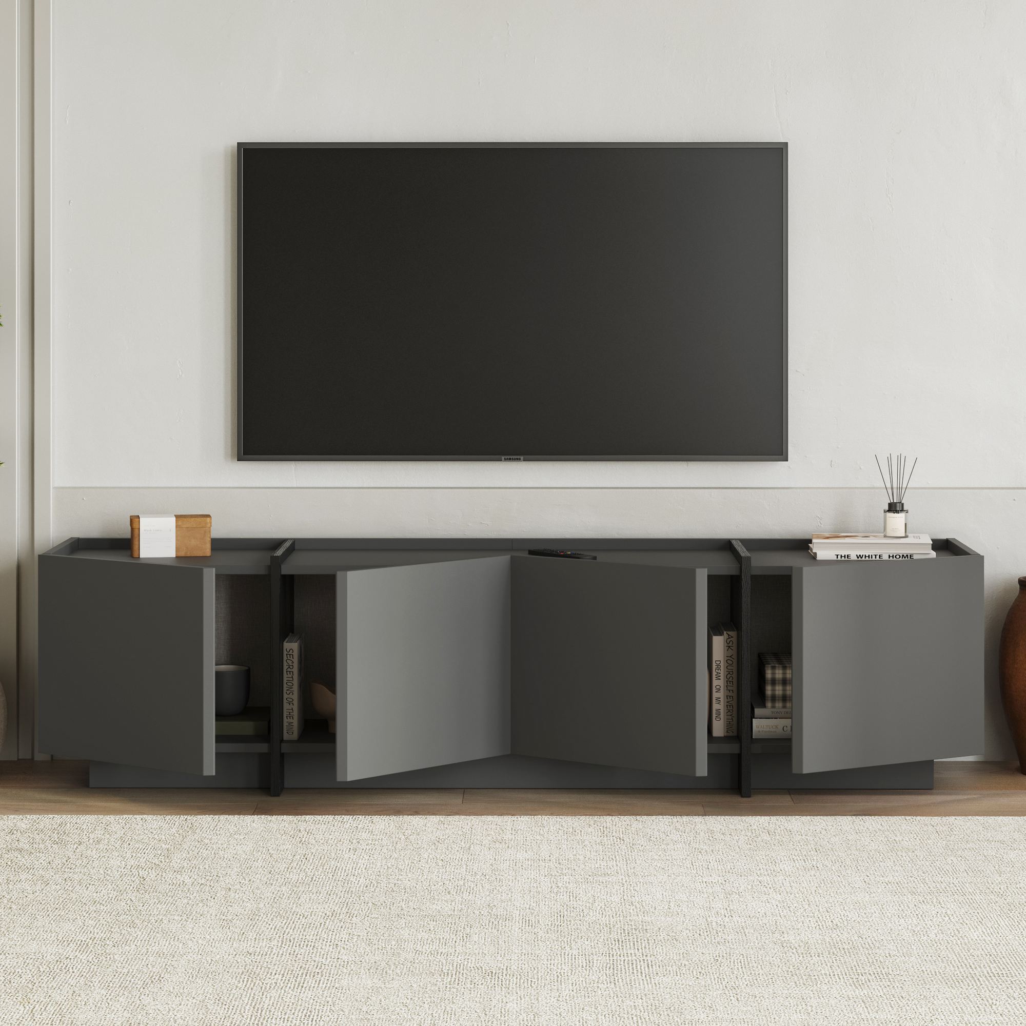 Lions Table Anthracite