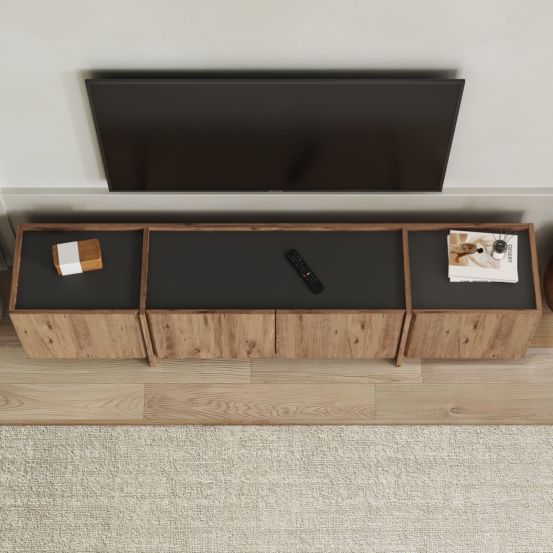 Lowen Lowboard Atlantische Kiefer Optik