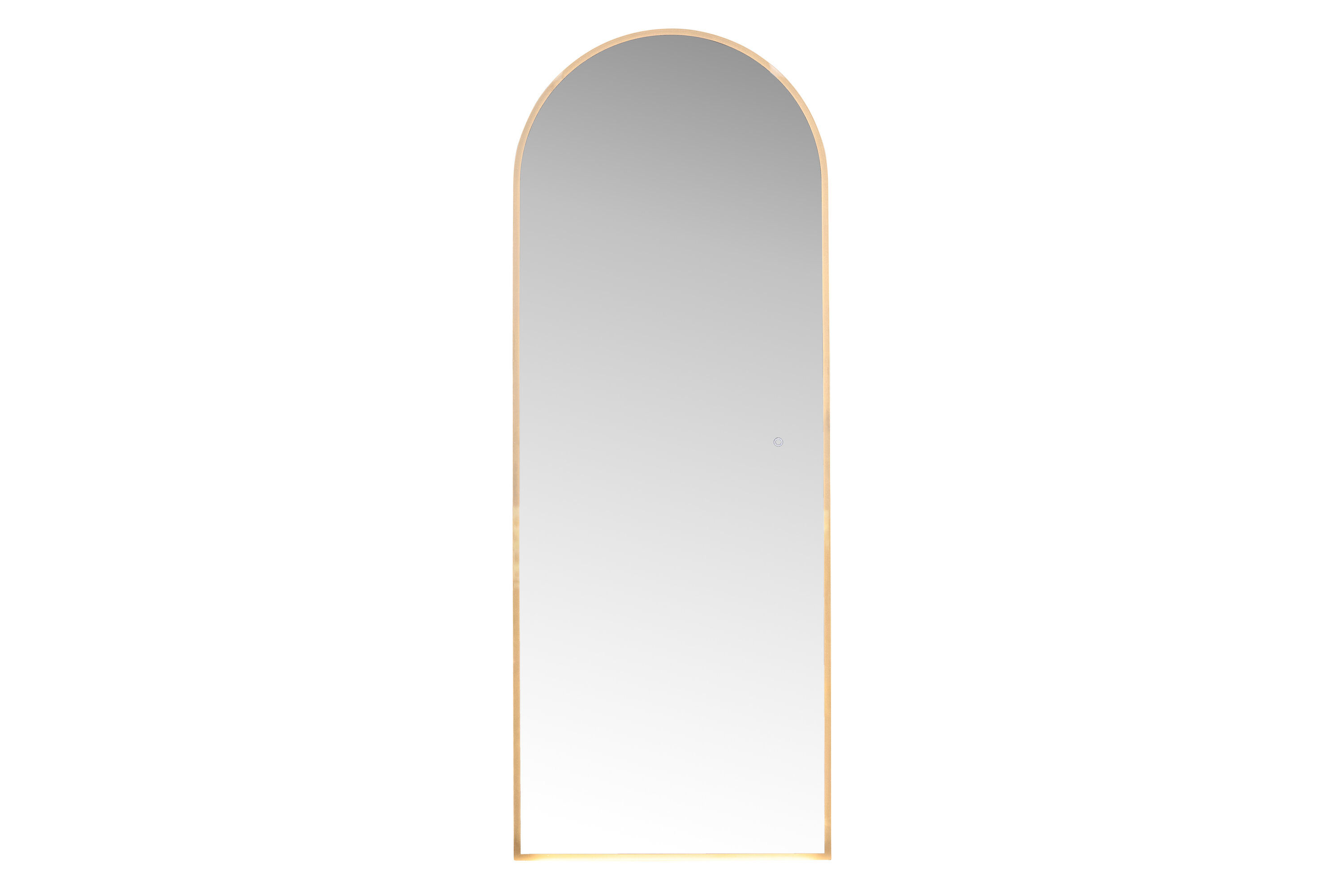 Mirror with integrated lamp