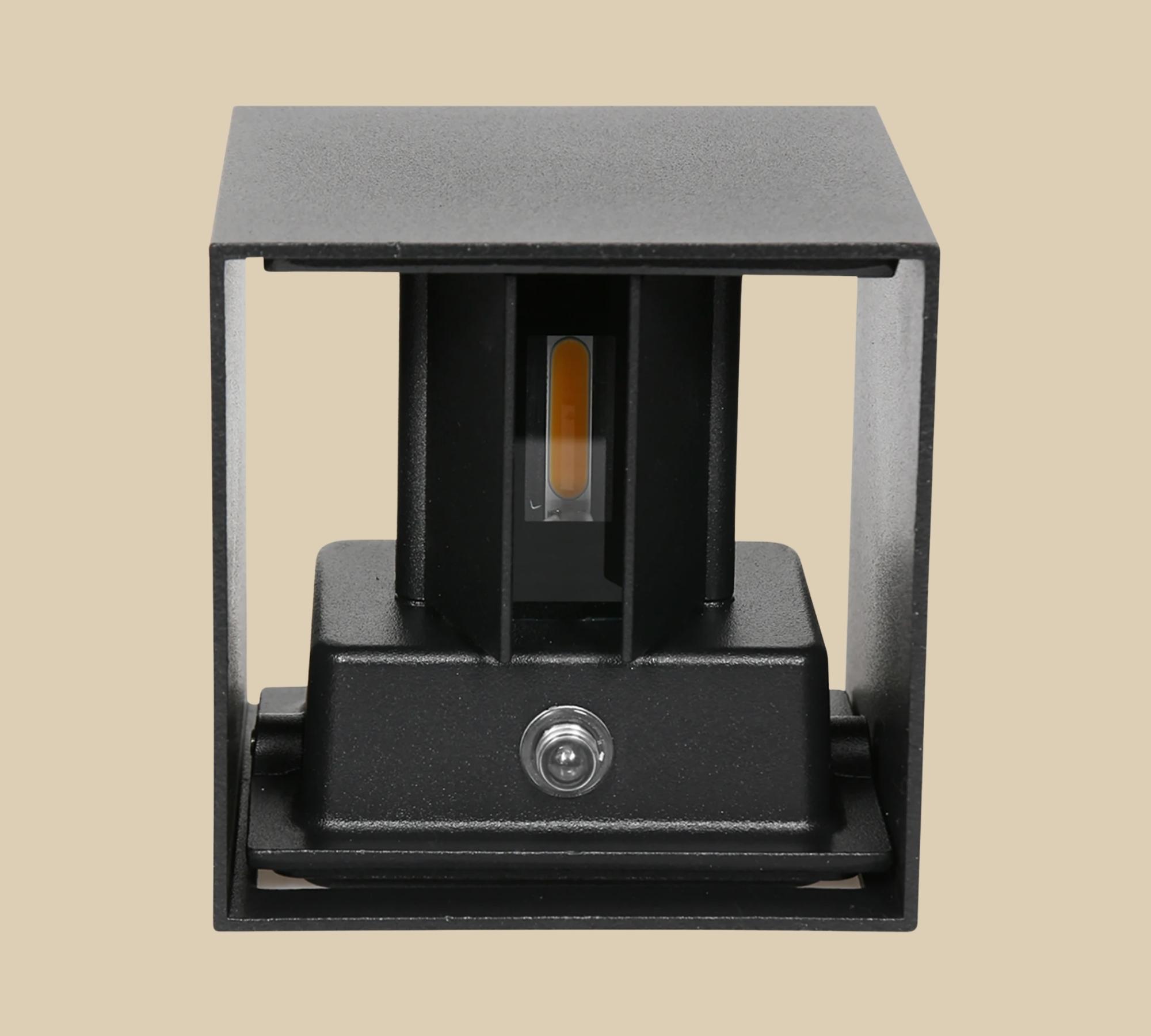 LED-Outdoorleuchte Schwarz