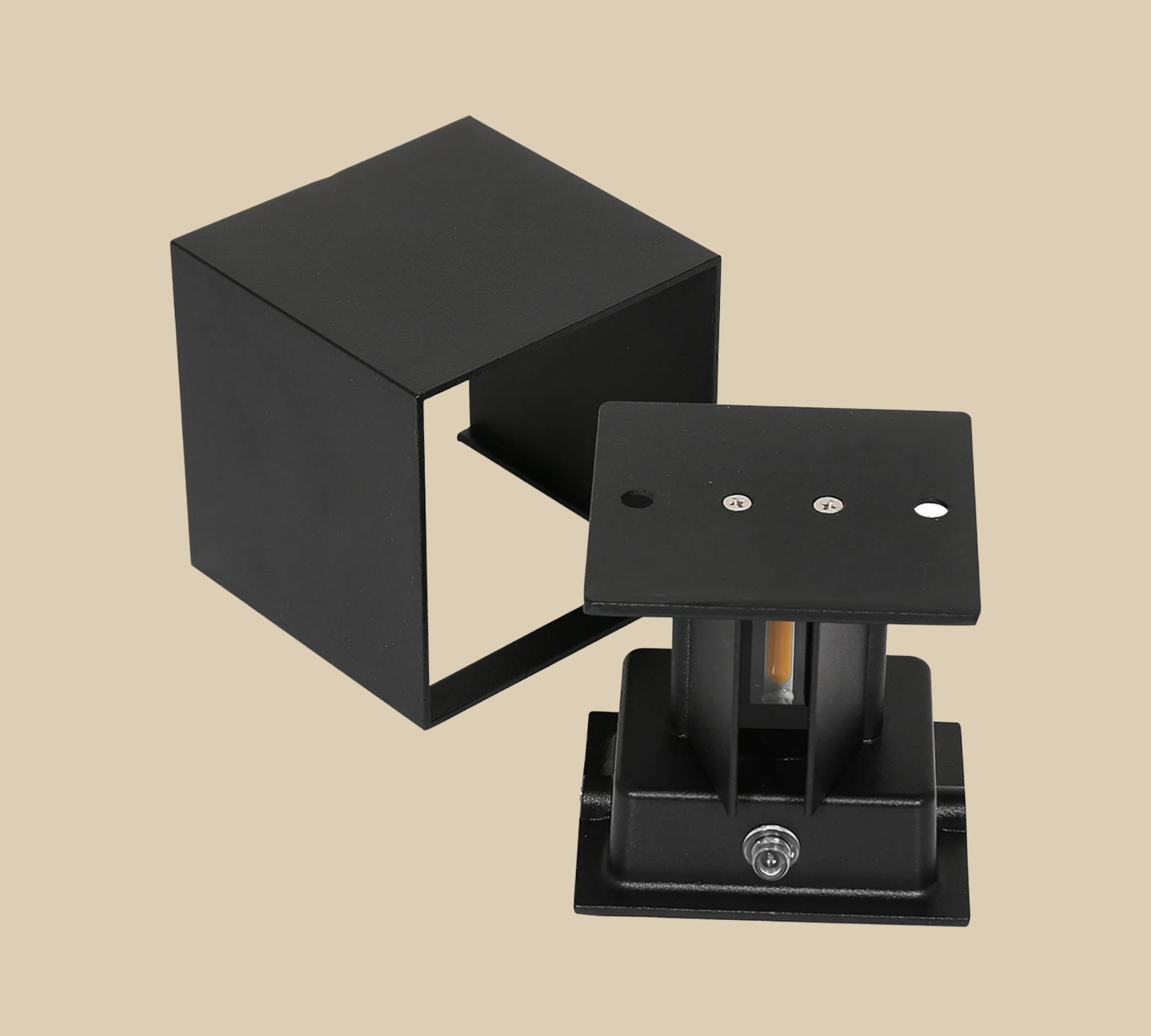 LED-Outdoorleuchte Schwarz