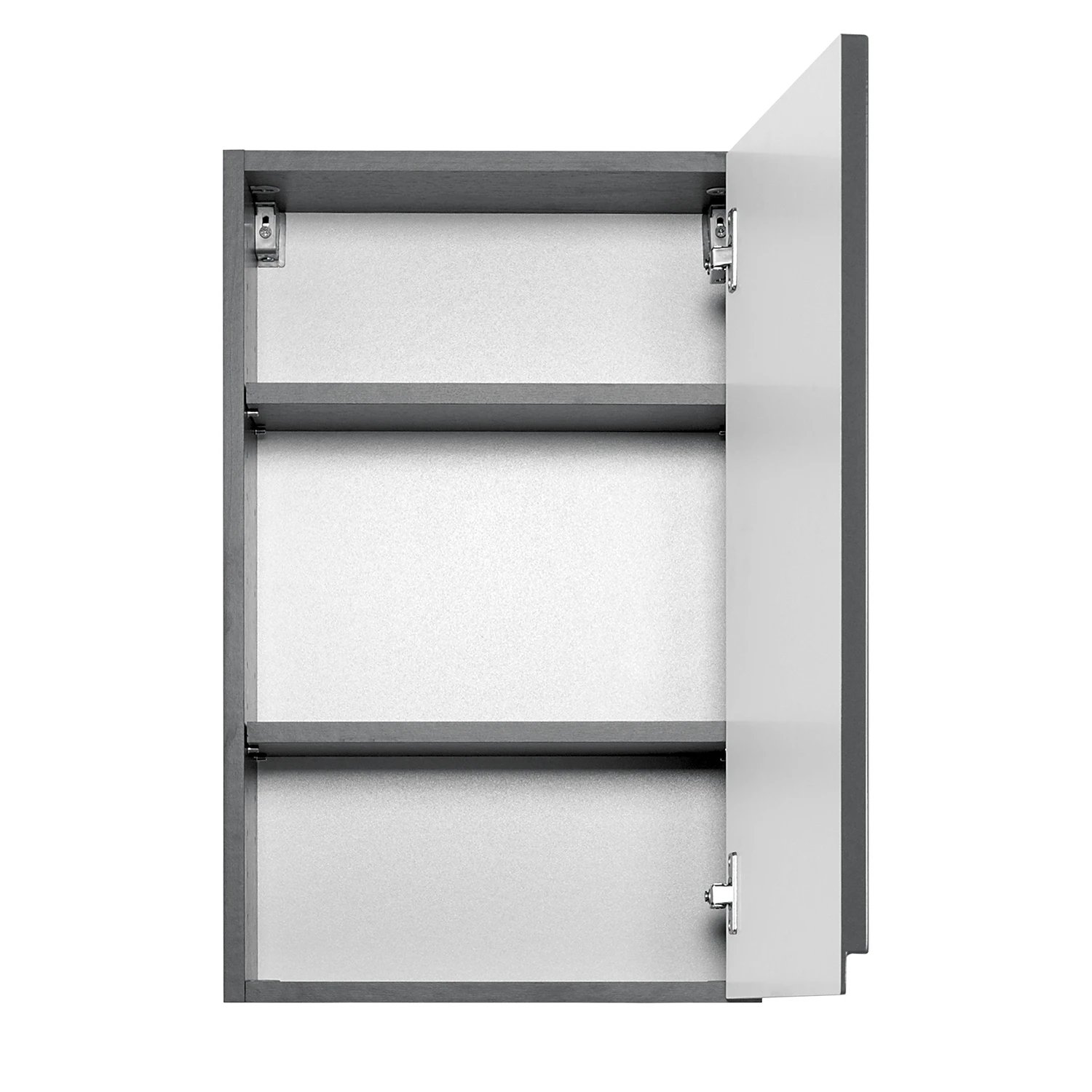 Hängeschrank Holz Grau