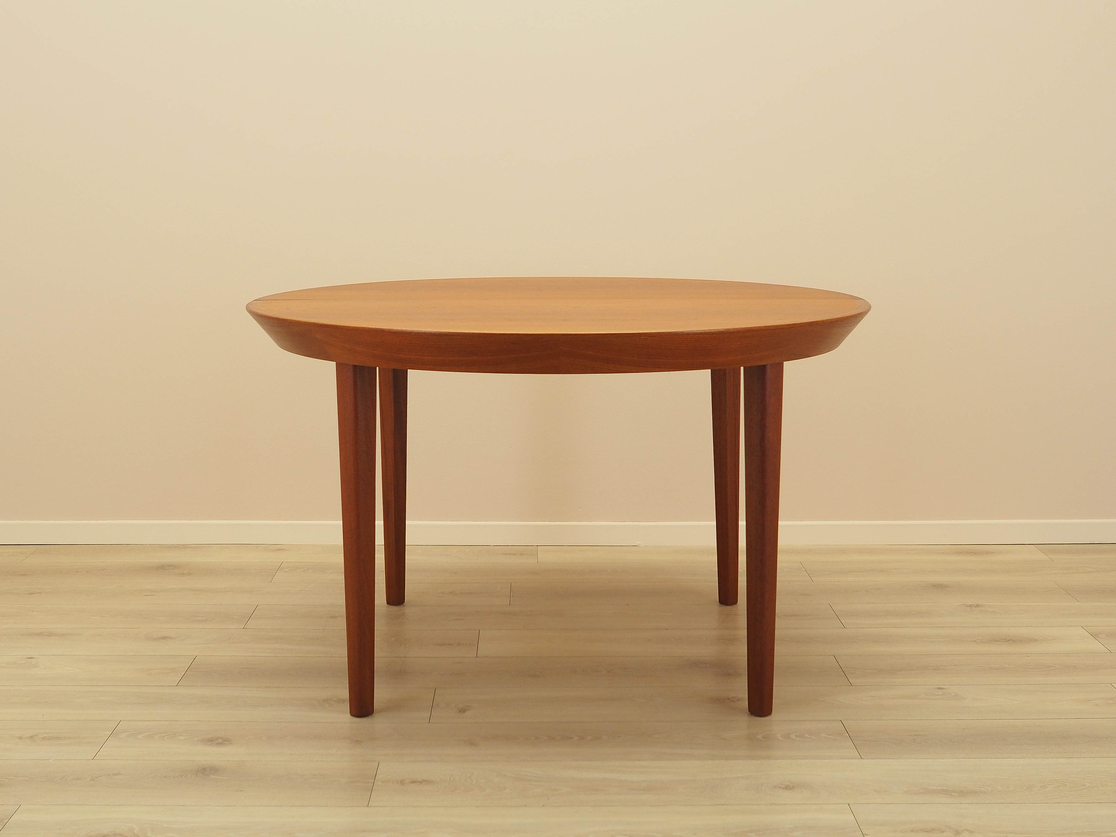 Rundertisch Teak Braun
