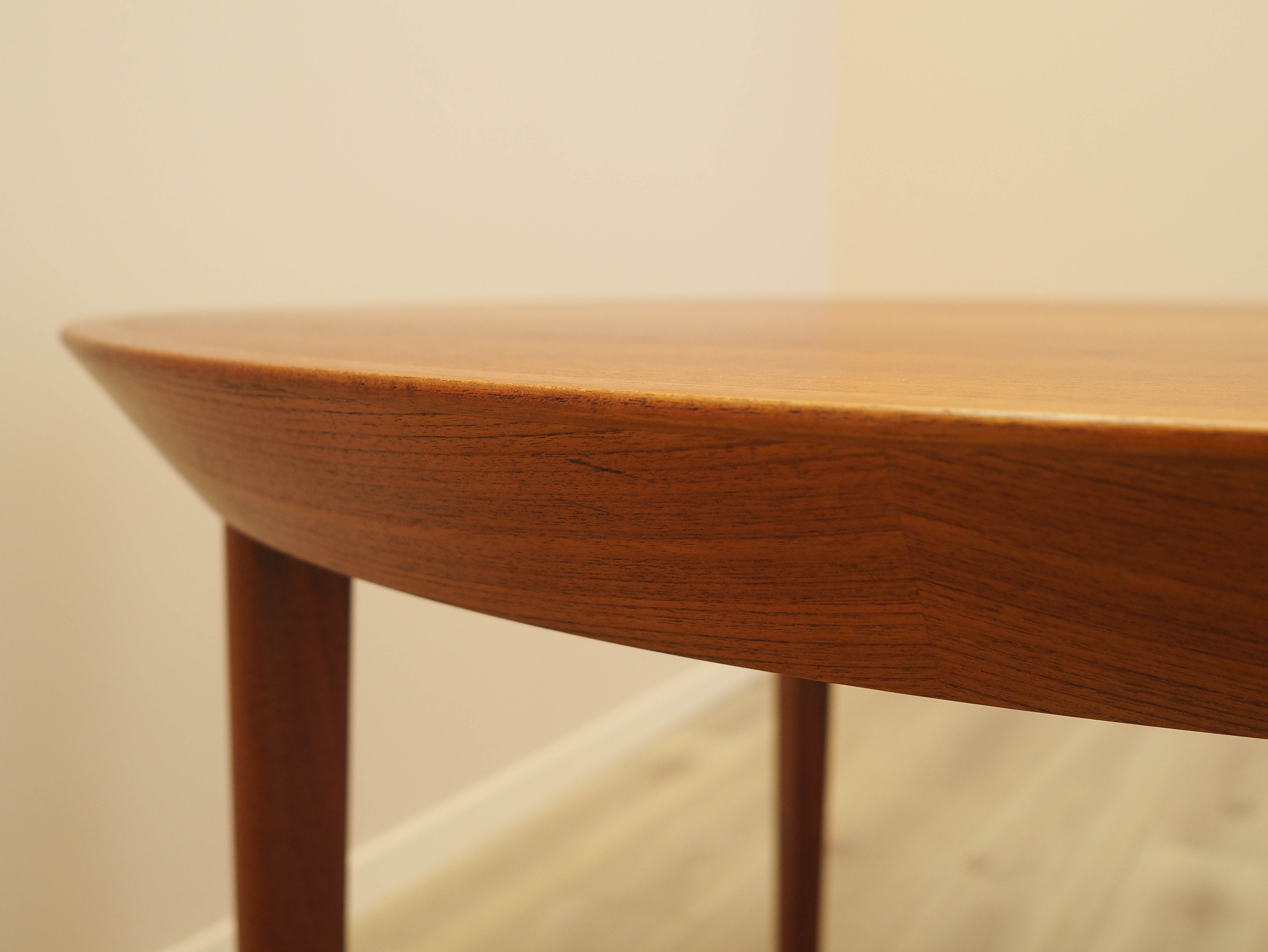 Round table Teak Brown