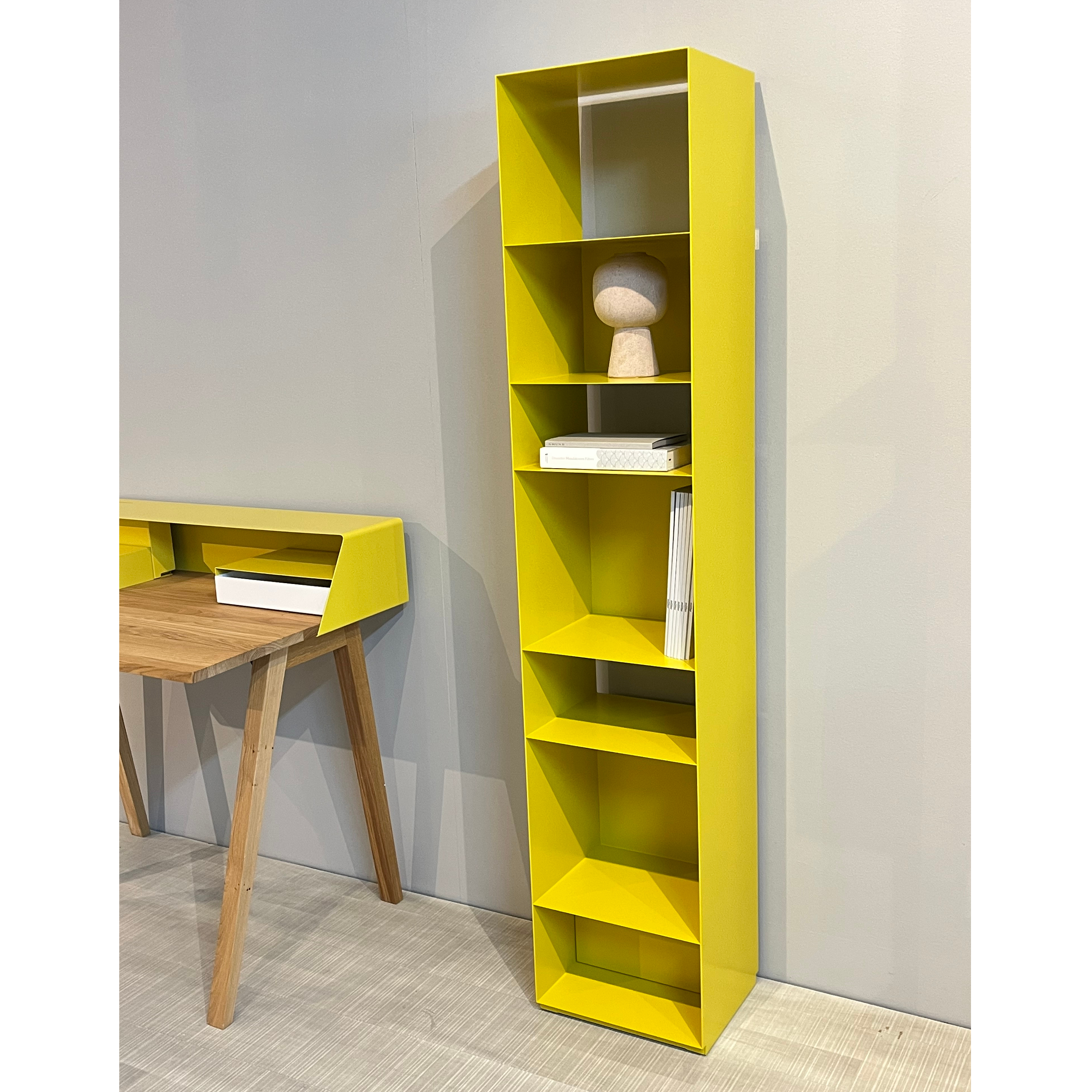 Unit U1-1 Shelving Unit Steel Lemon Yellow