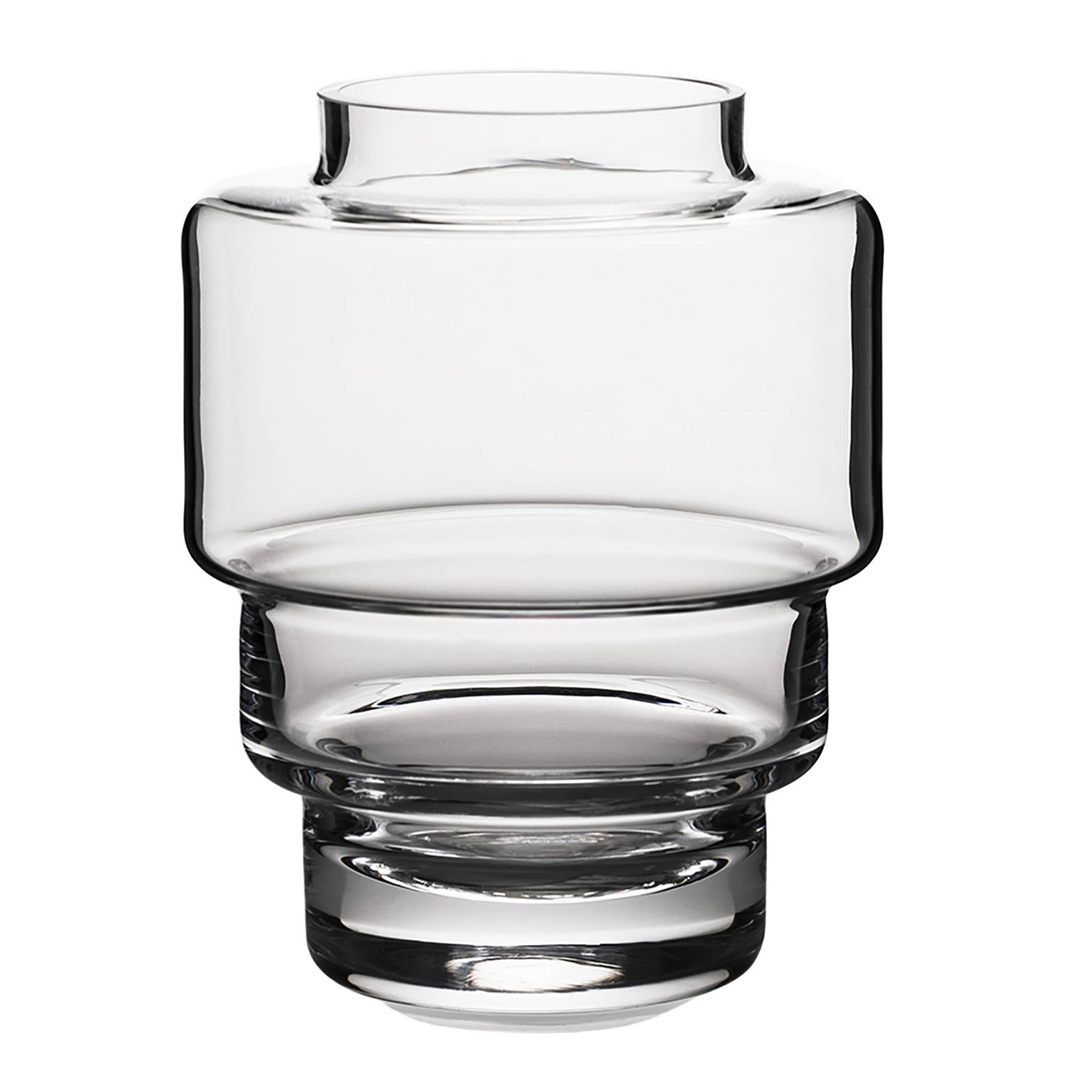 Akka Vase Glas Transparent