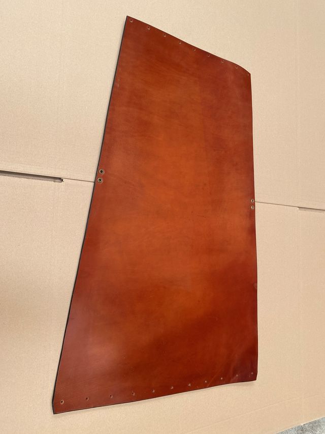 September Sessel Leder Cognac
