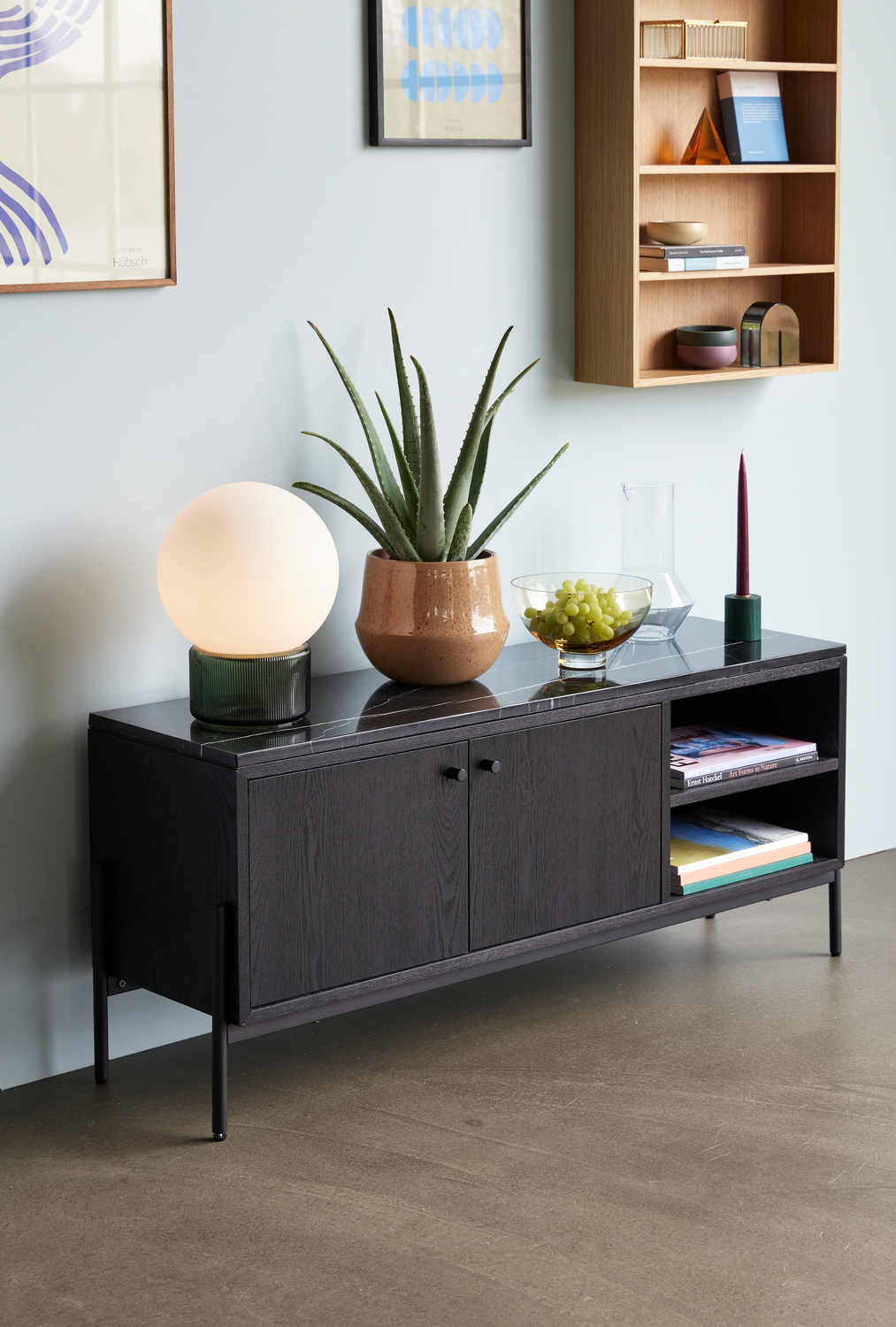 Sphere Table Lamp Green