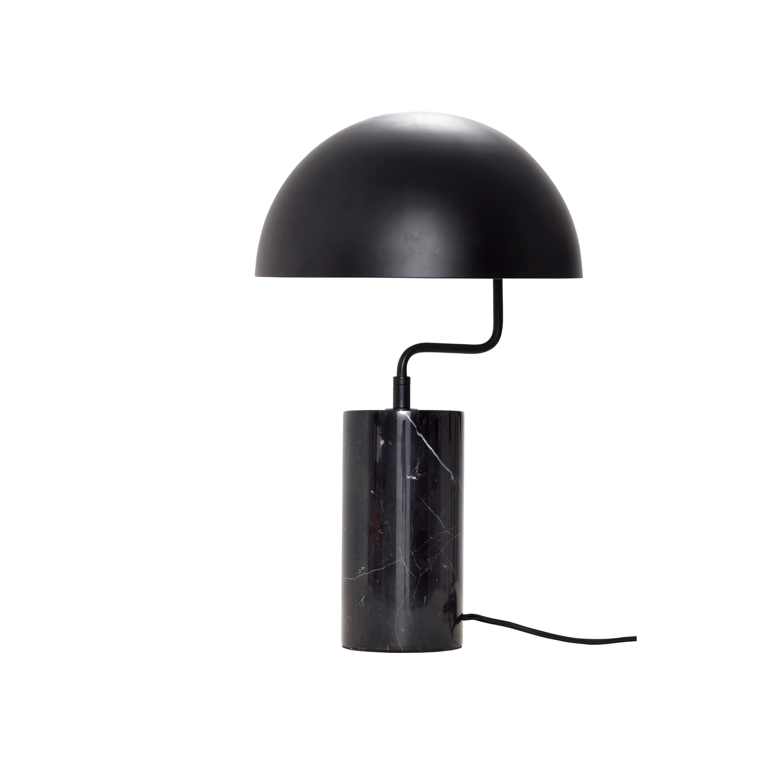 Poise Table Lamp Marble Black