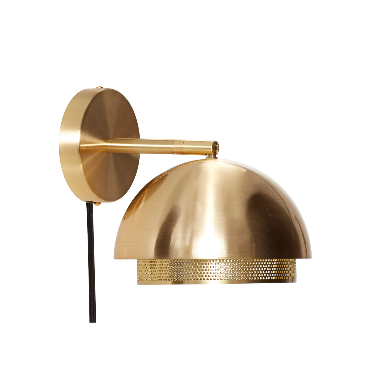 Edge Wall Lamp Brass-colored