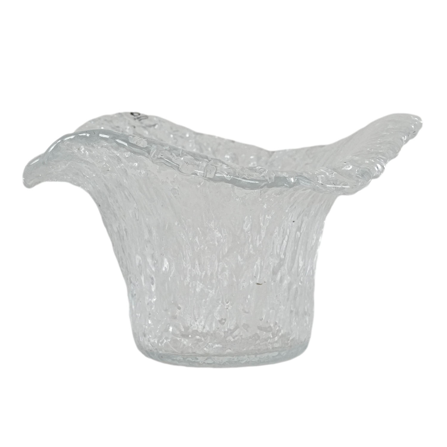 Glass vase Transparent