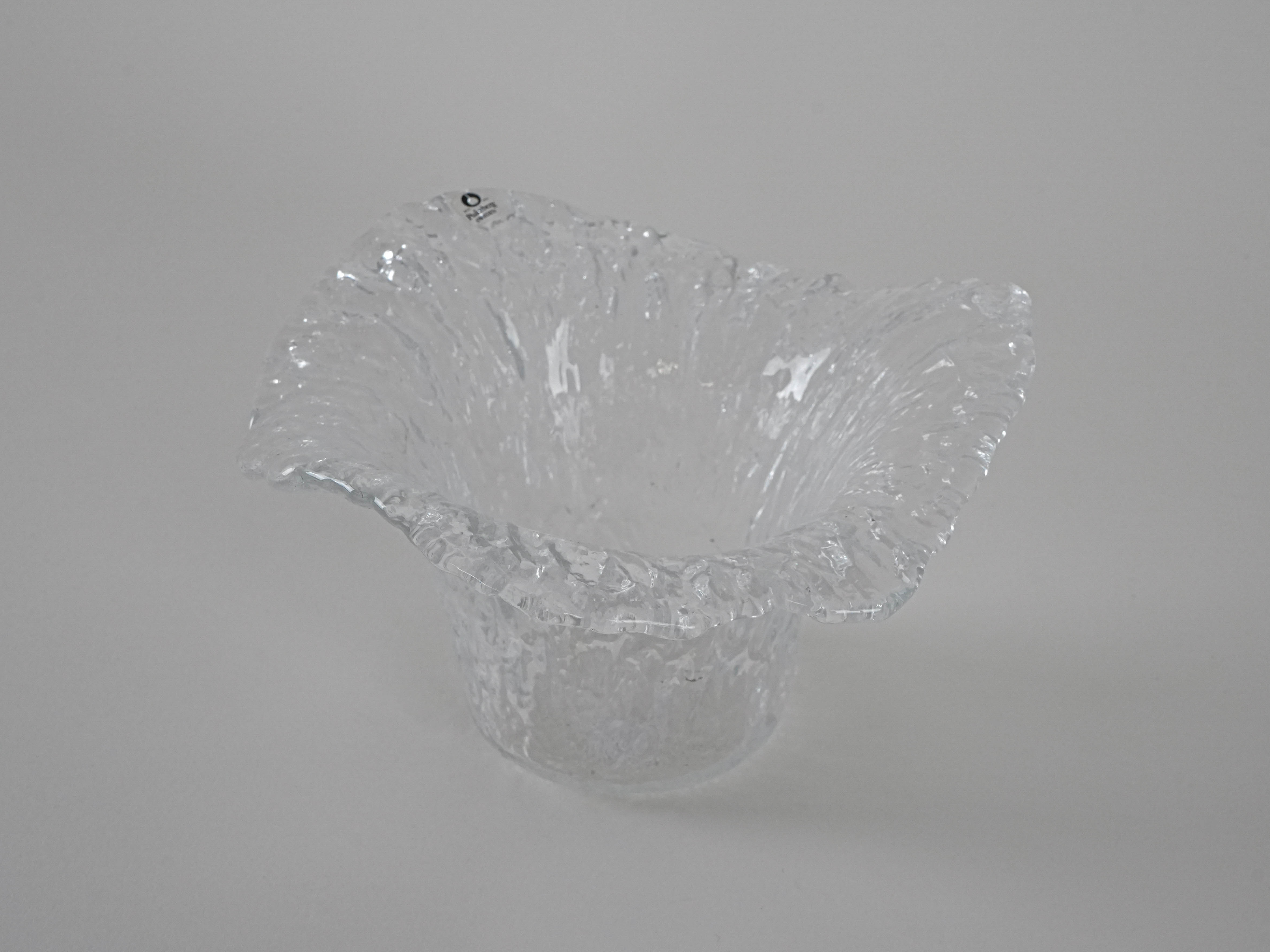 Glass vase Transparent