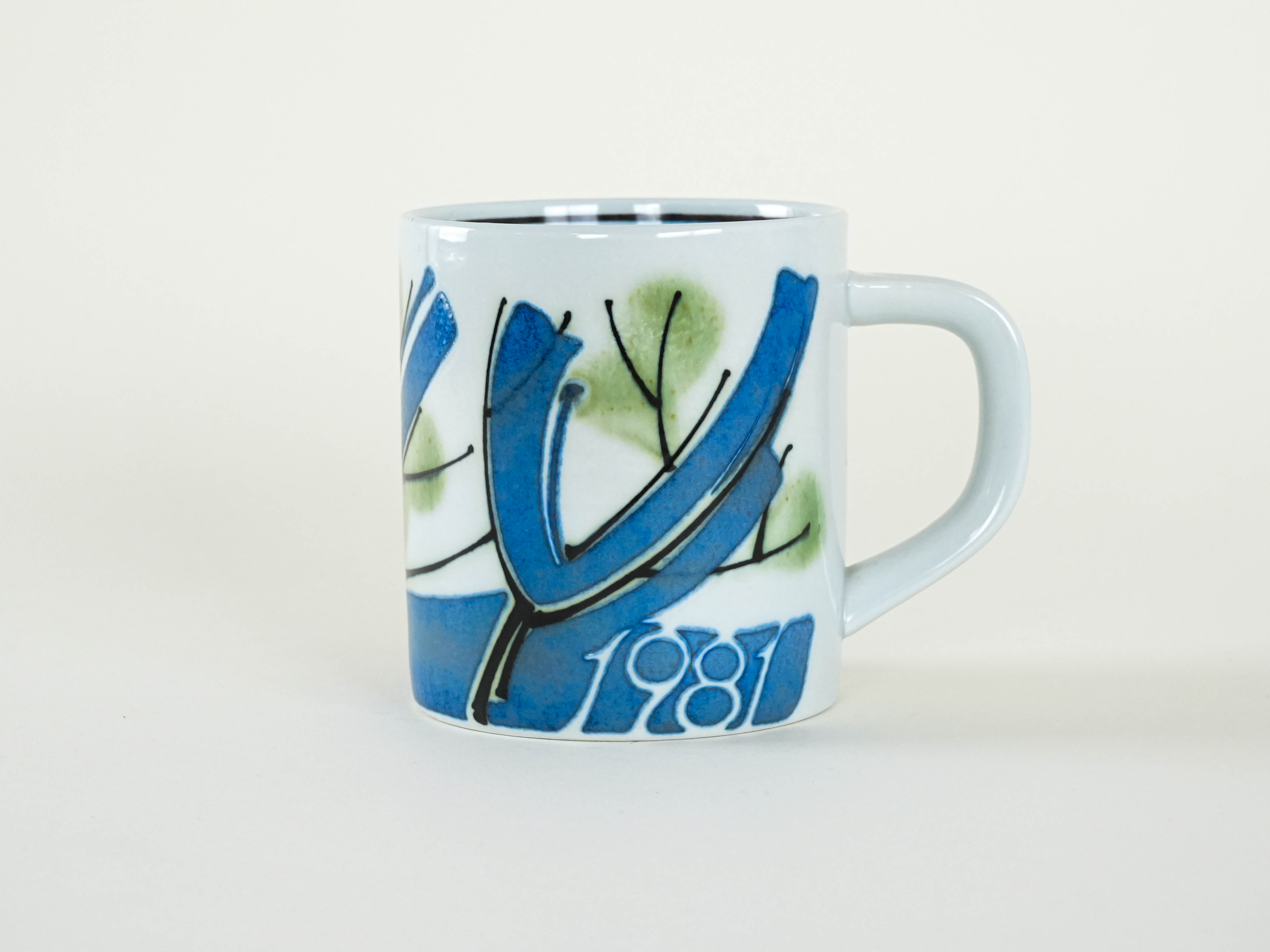 Collectible mug Porcelain Multicolored