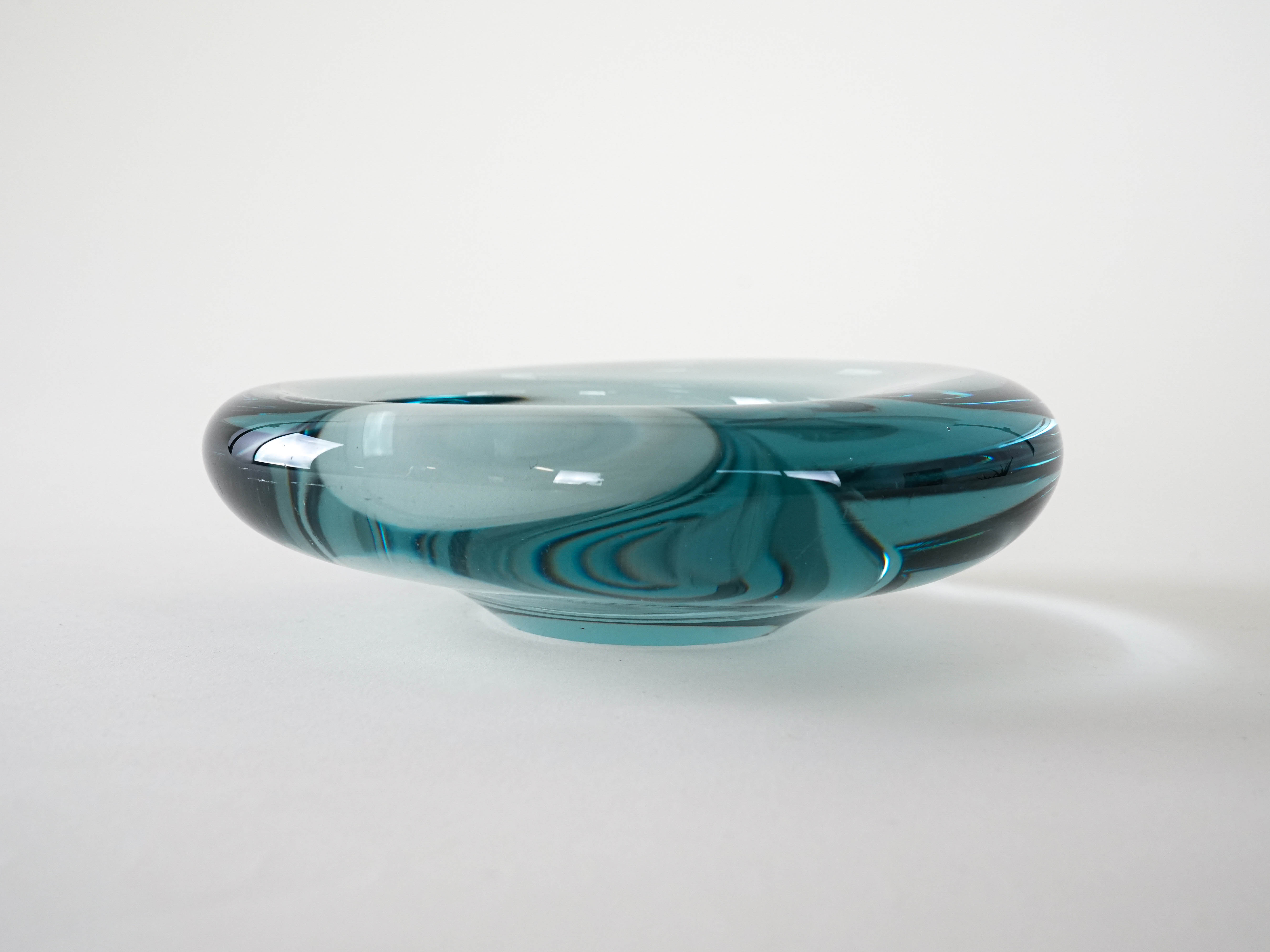 Glass bowl Blue
