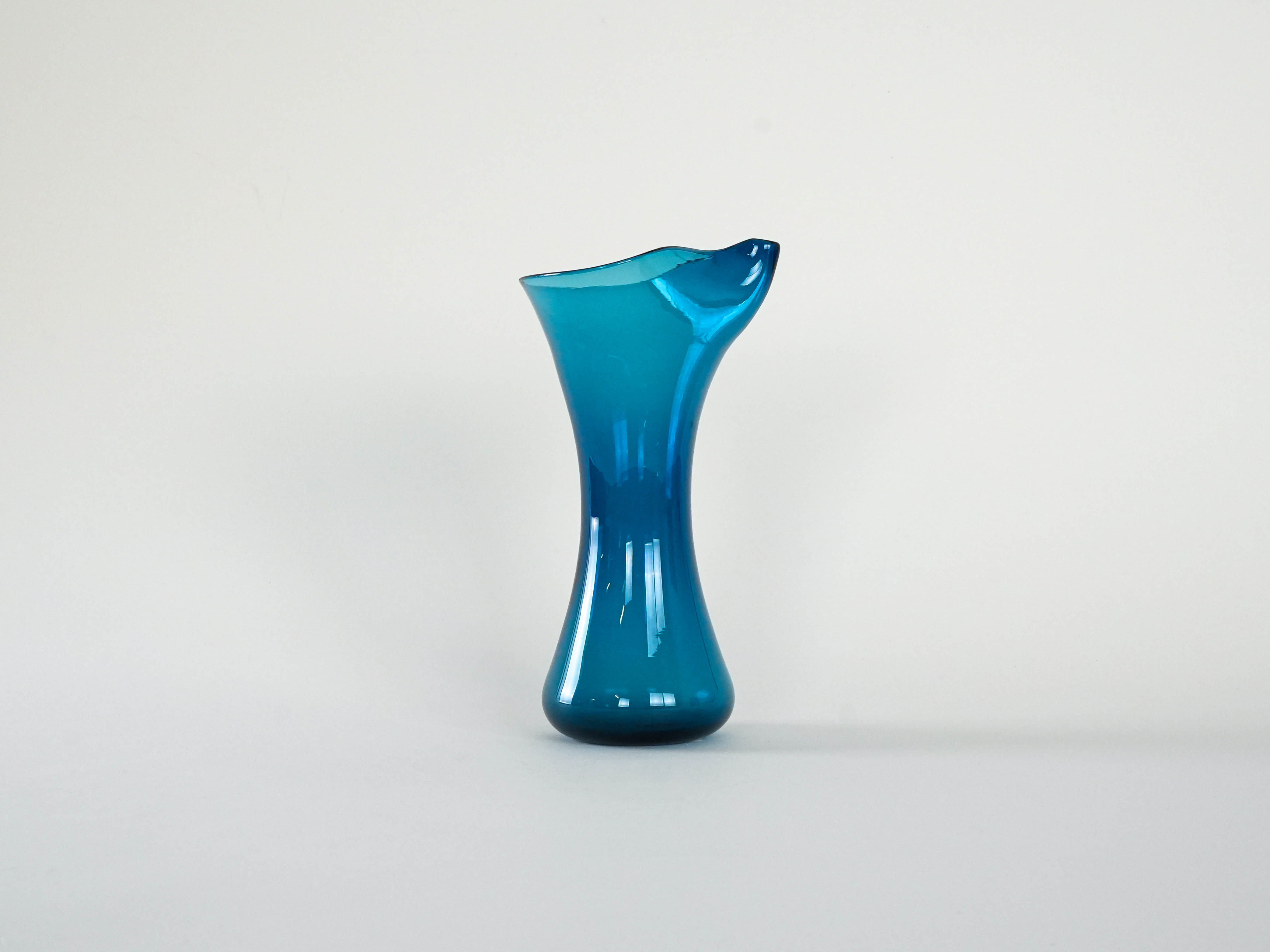Glaskrug Kobalt