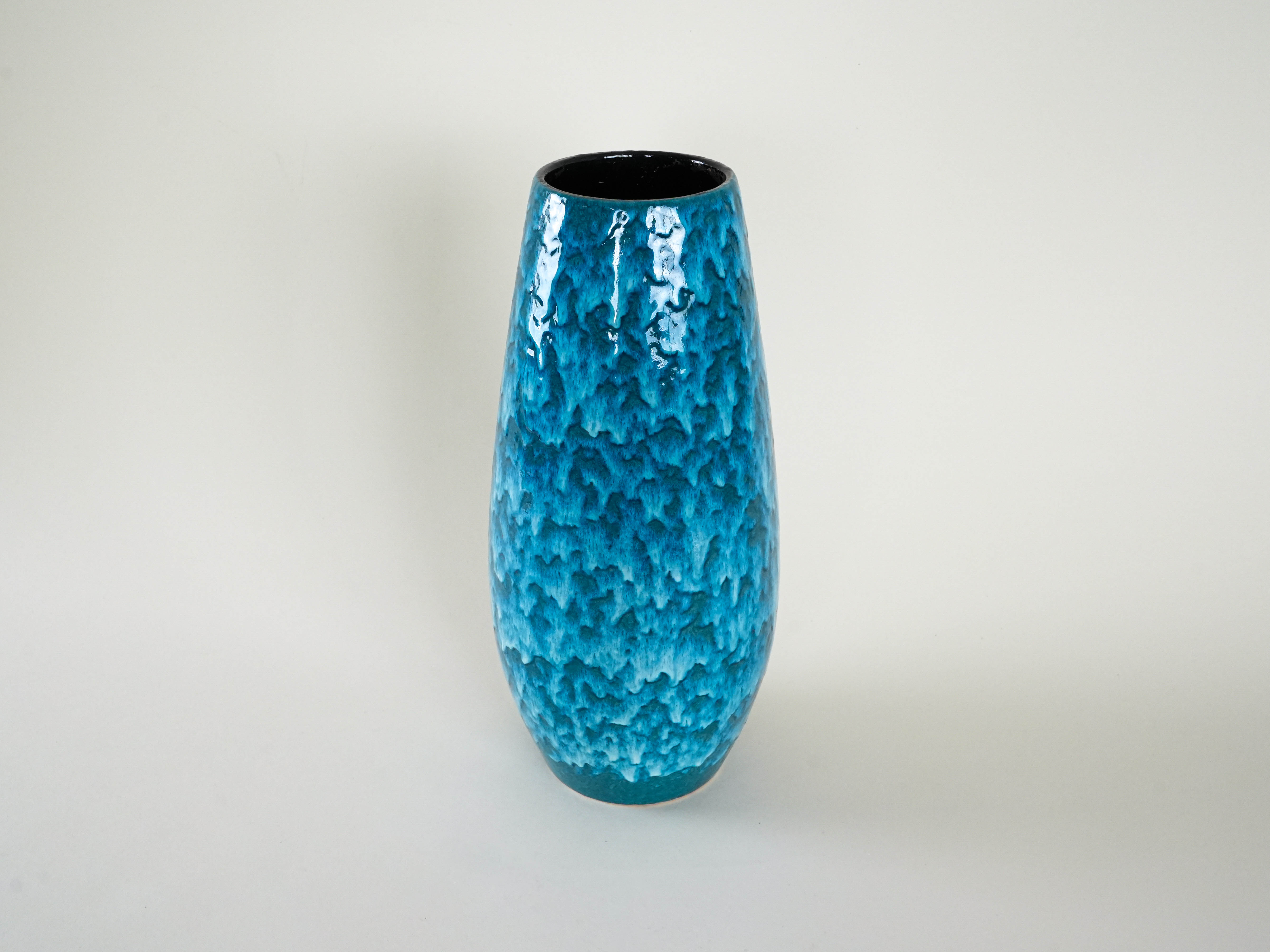 Keramikvase Blau