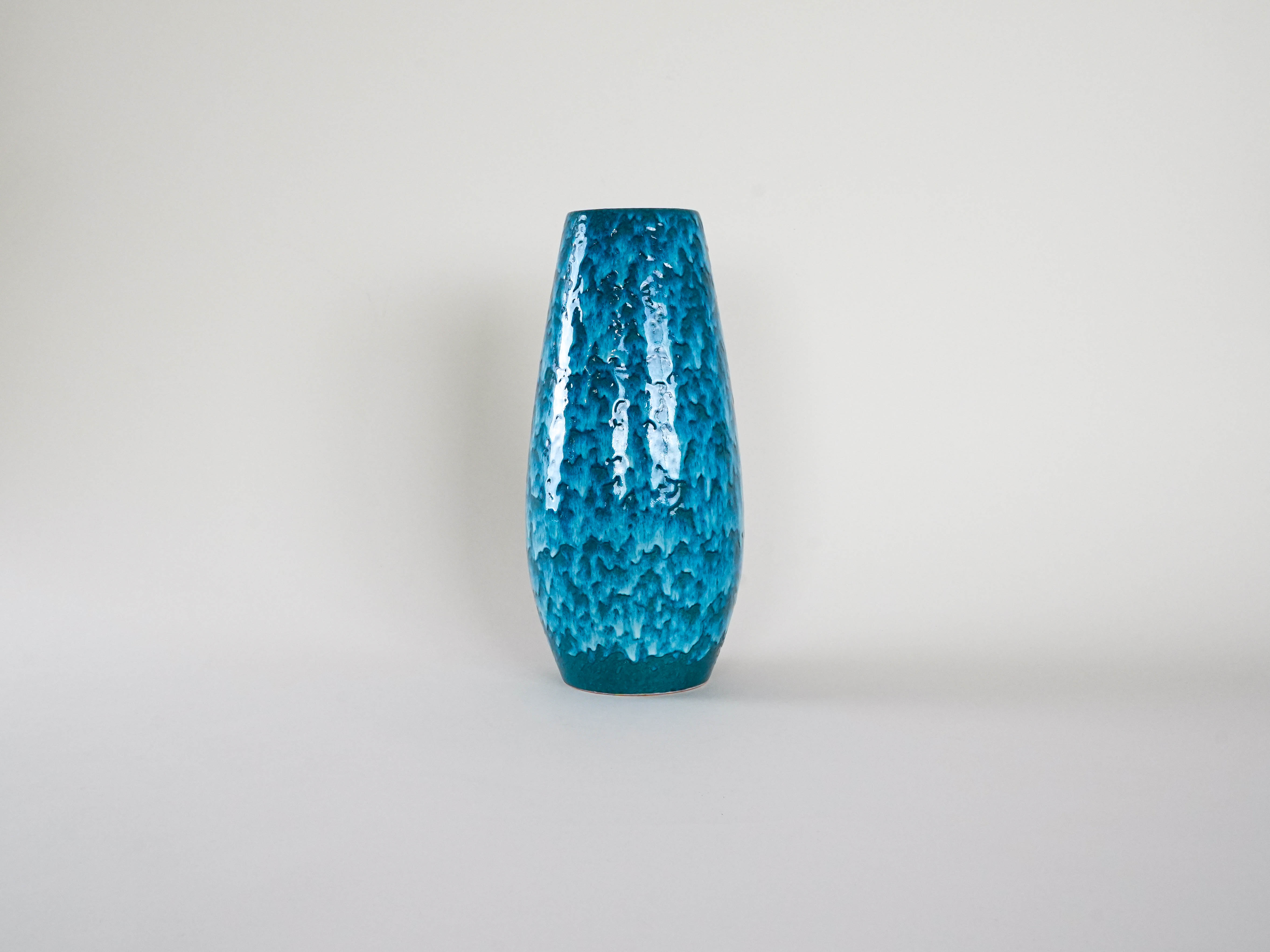 Keramikvase Blau