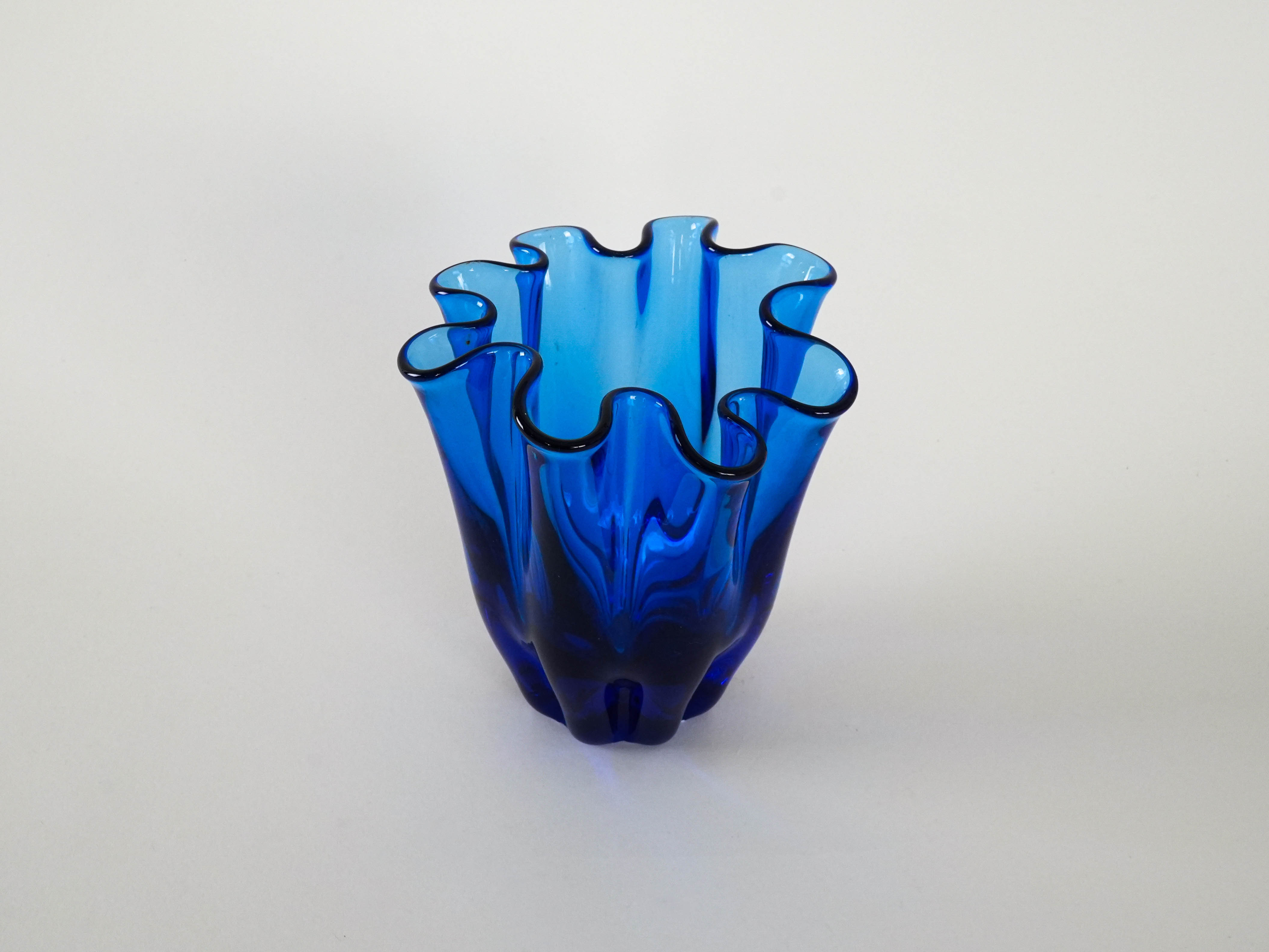 Vase Kobaltblau