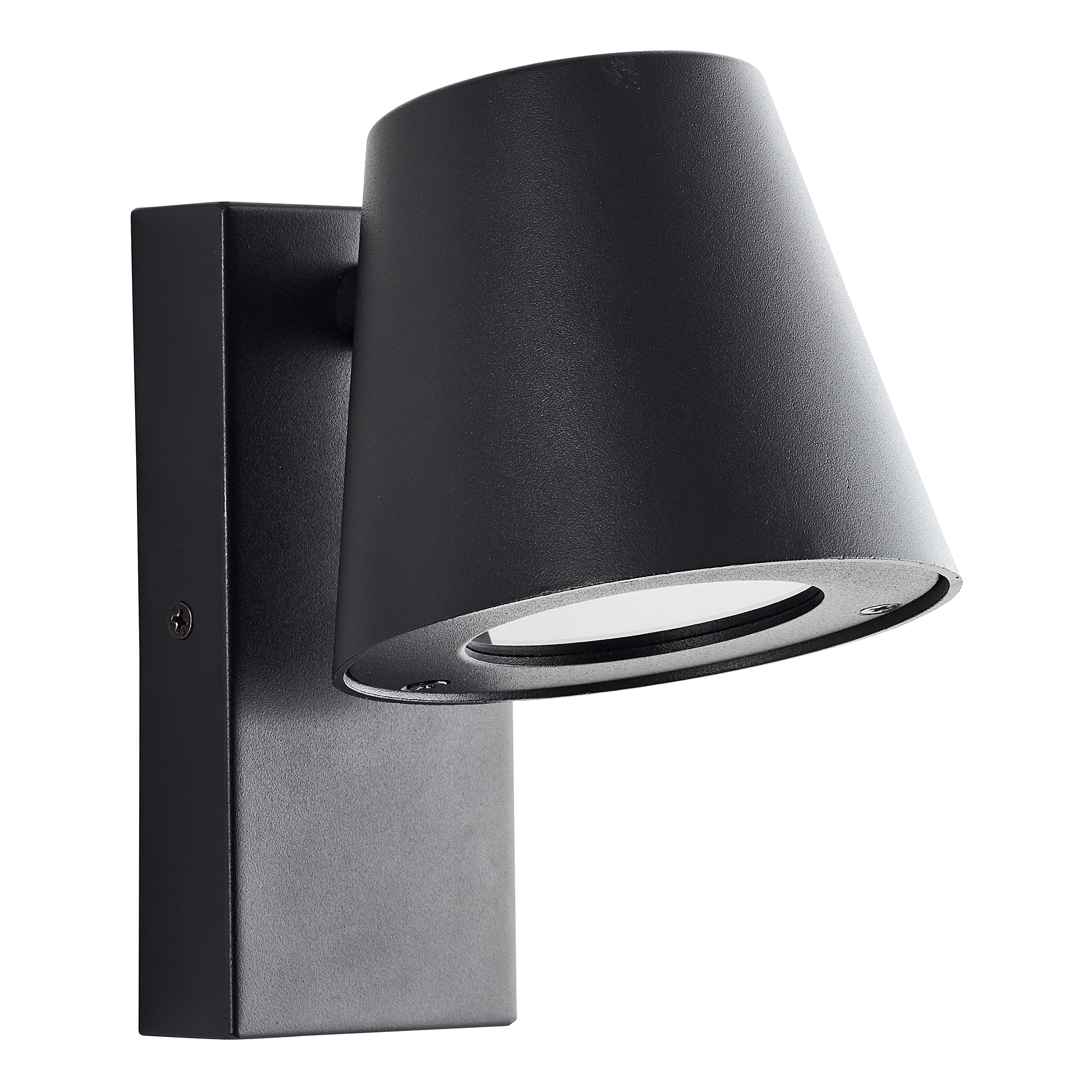 Bari Wall Lamp Cast Aluminum Black