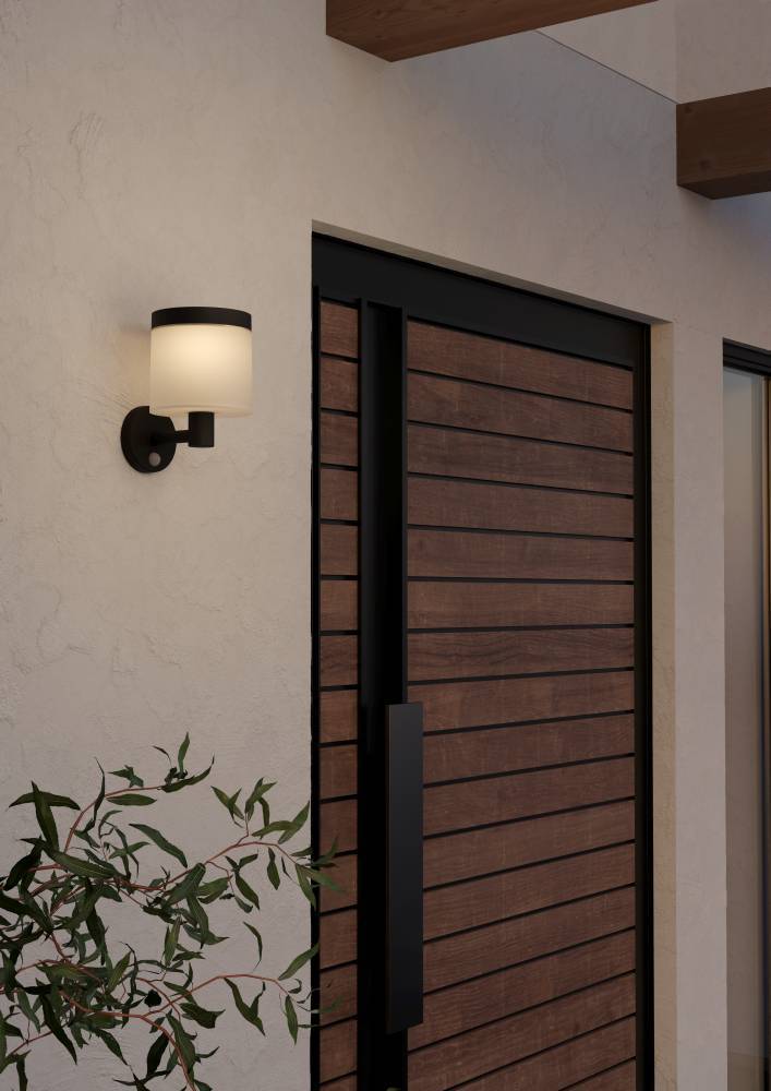 Pantete LED-Wandleuchte Schwarz