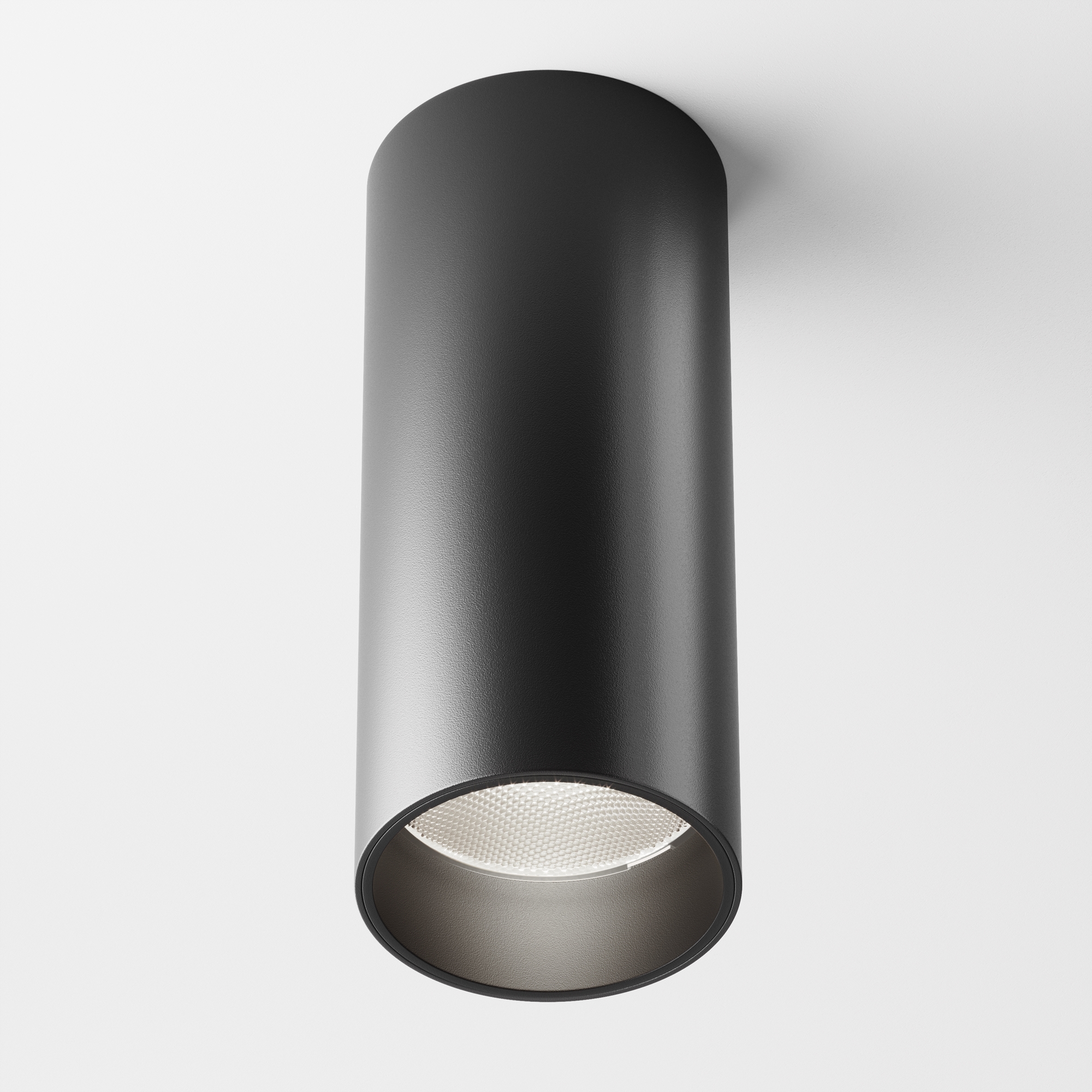 Focus LED Deckenleuchte Schwarz Ø 5cm