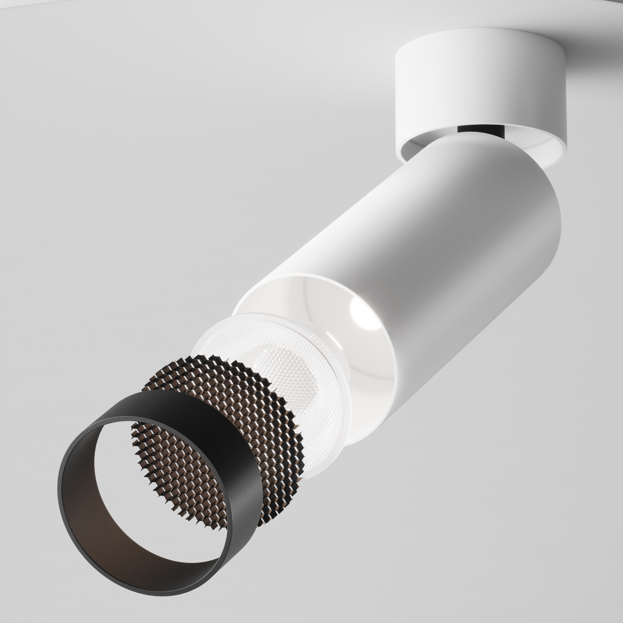 Focus LED Deckenleuchte Weiß Ø 5cm