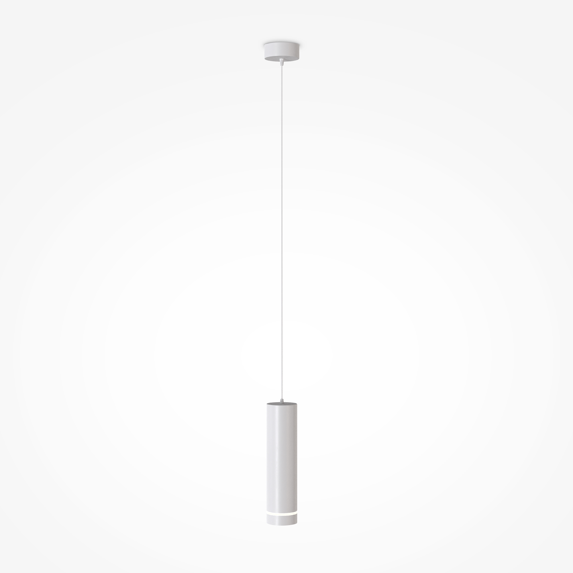 Orlo Pendelleuchte Weiß Ø 8cm