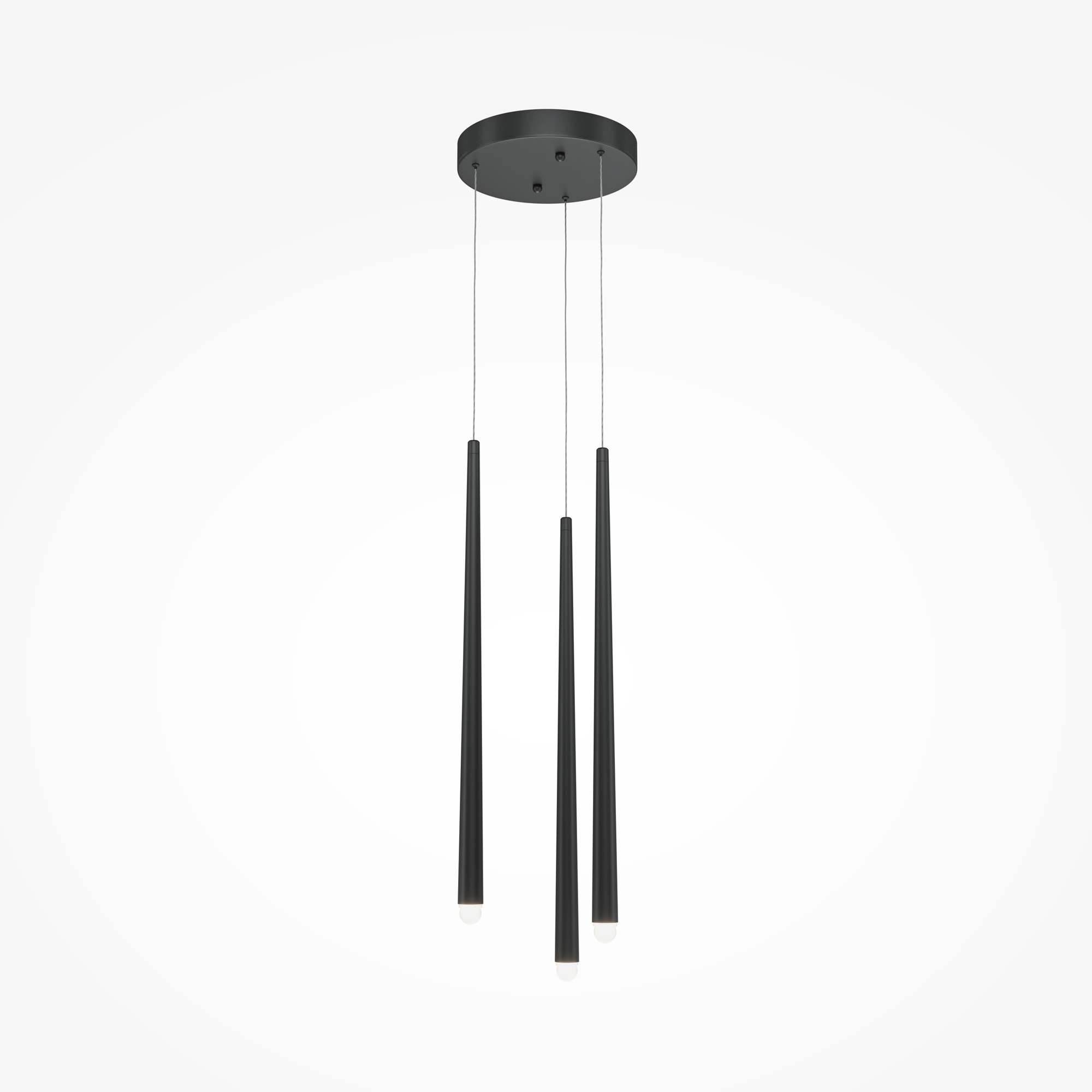 Cascade Pendelleuchte Schwarz Ø 26cm