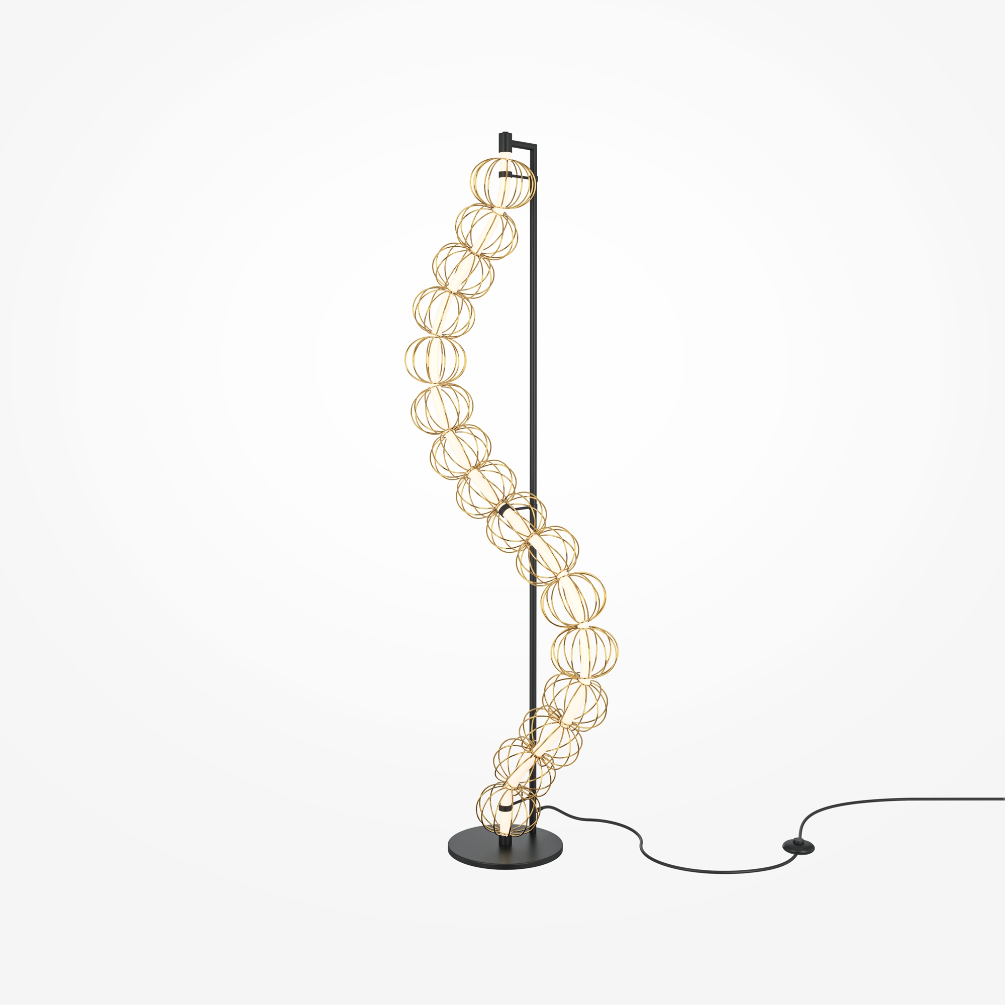 Golden Cage Floor Lamp Gold Ø 57cm