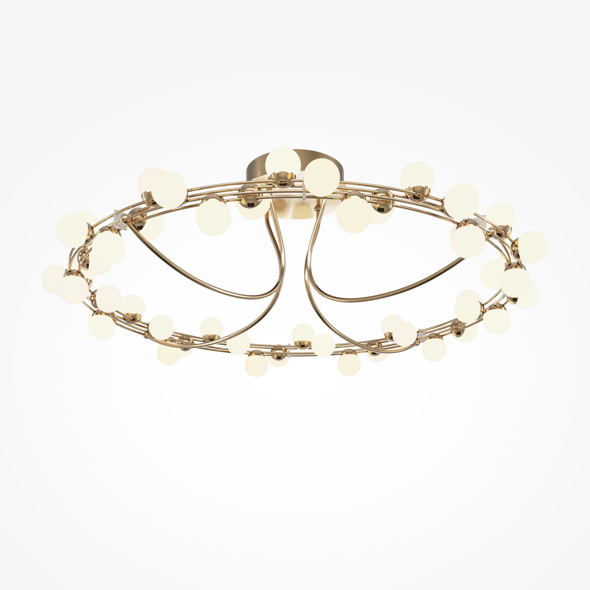 Tessara Deckenleuchte Gold Ø 80cm