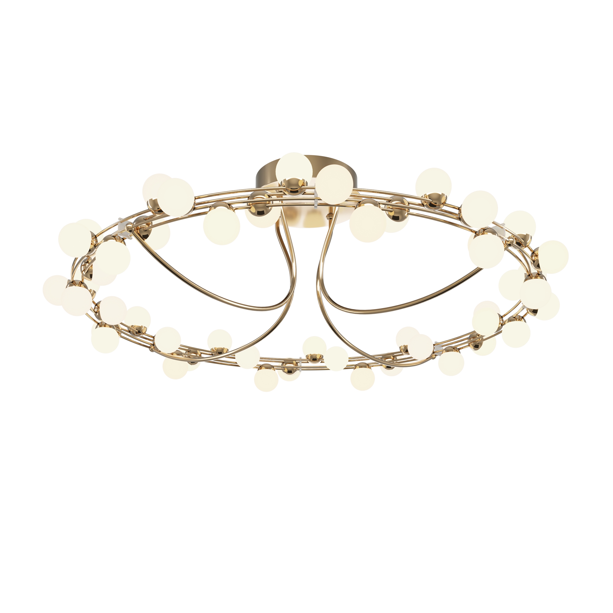 Tessara Ceiling light Gold Ø 80cm