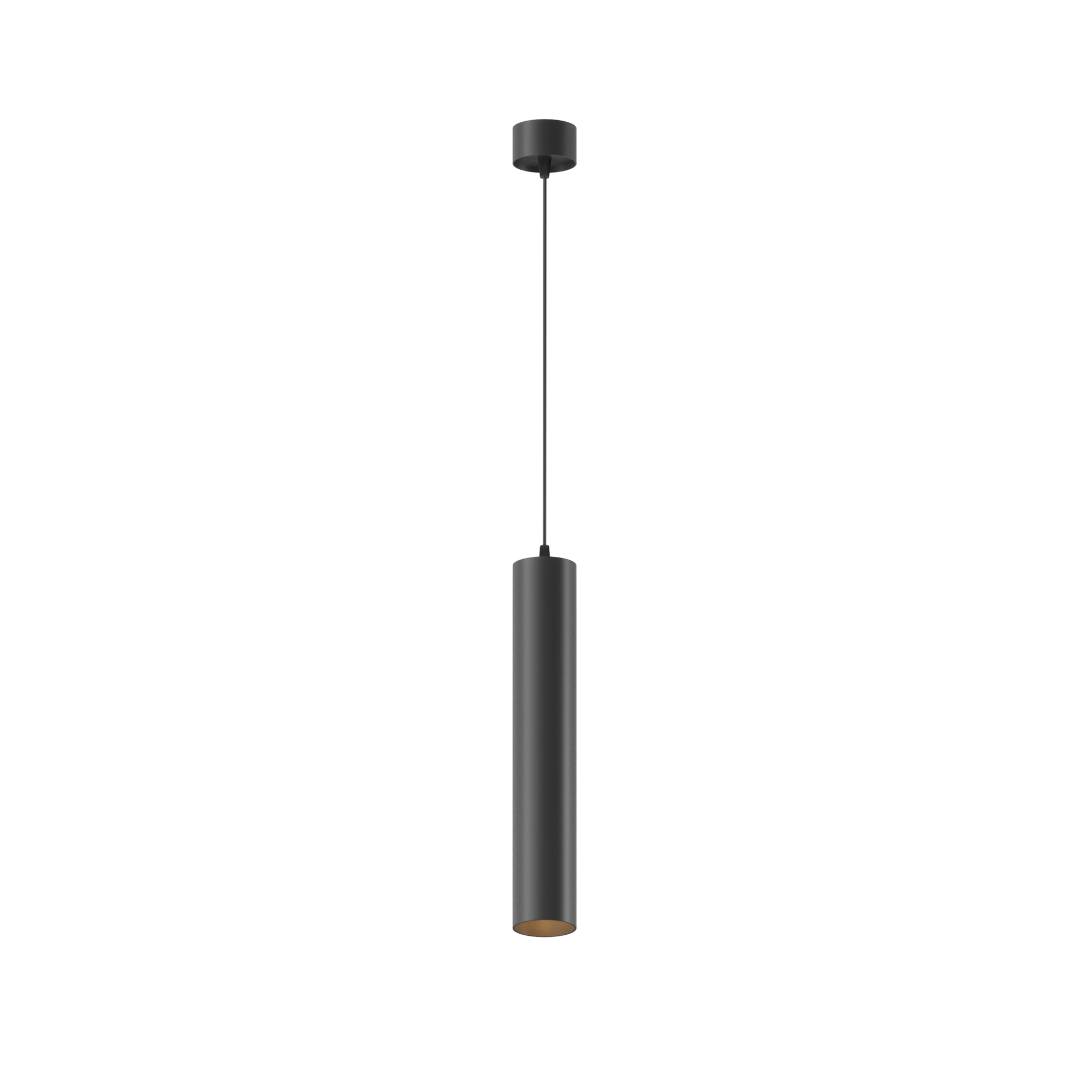 Focus LED Pendelleuchte Schwarz Ø 5cm