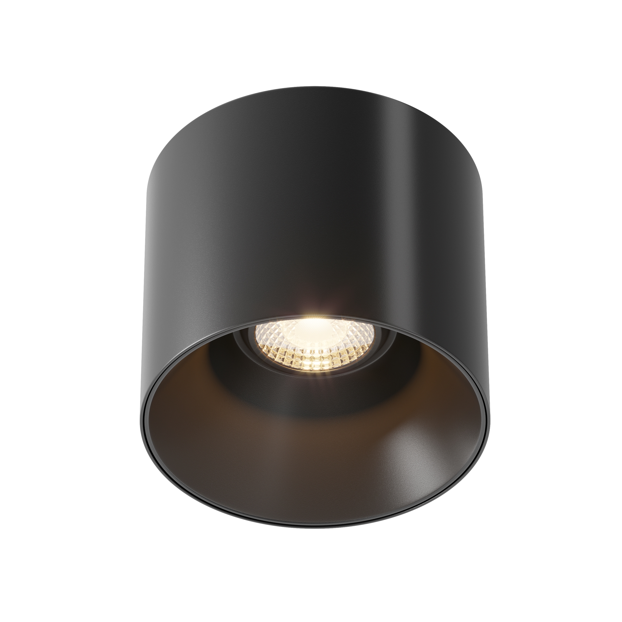 Alfa LED Deckenleuchte Schwarz Ø 13cm