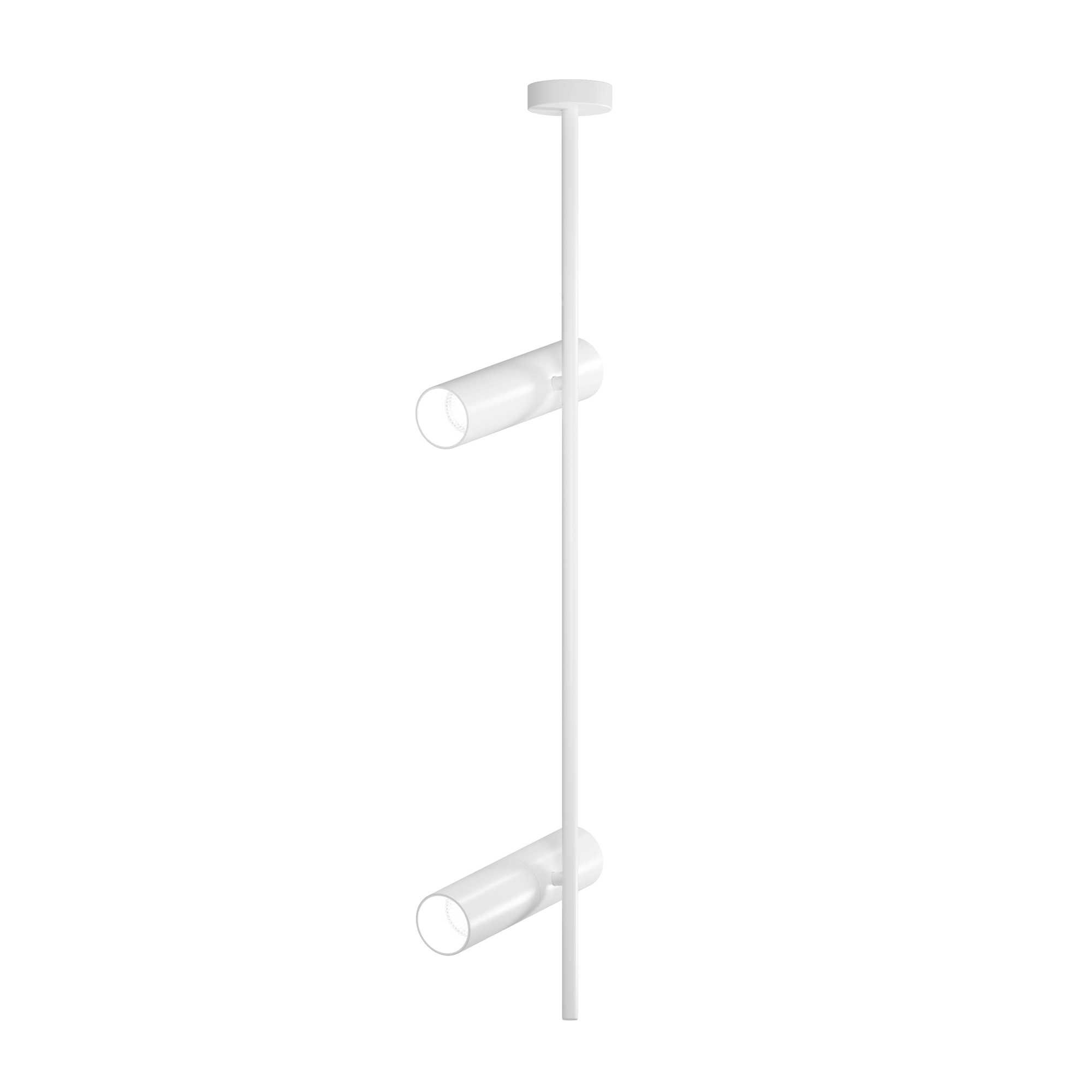 2-Light Elti Ceiling Light Aluminum White