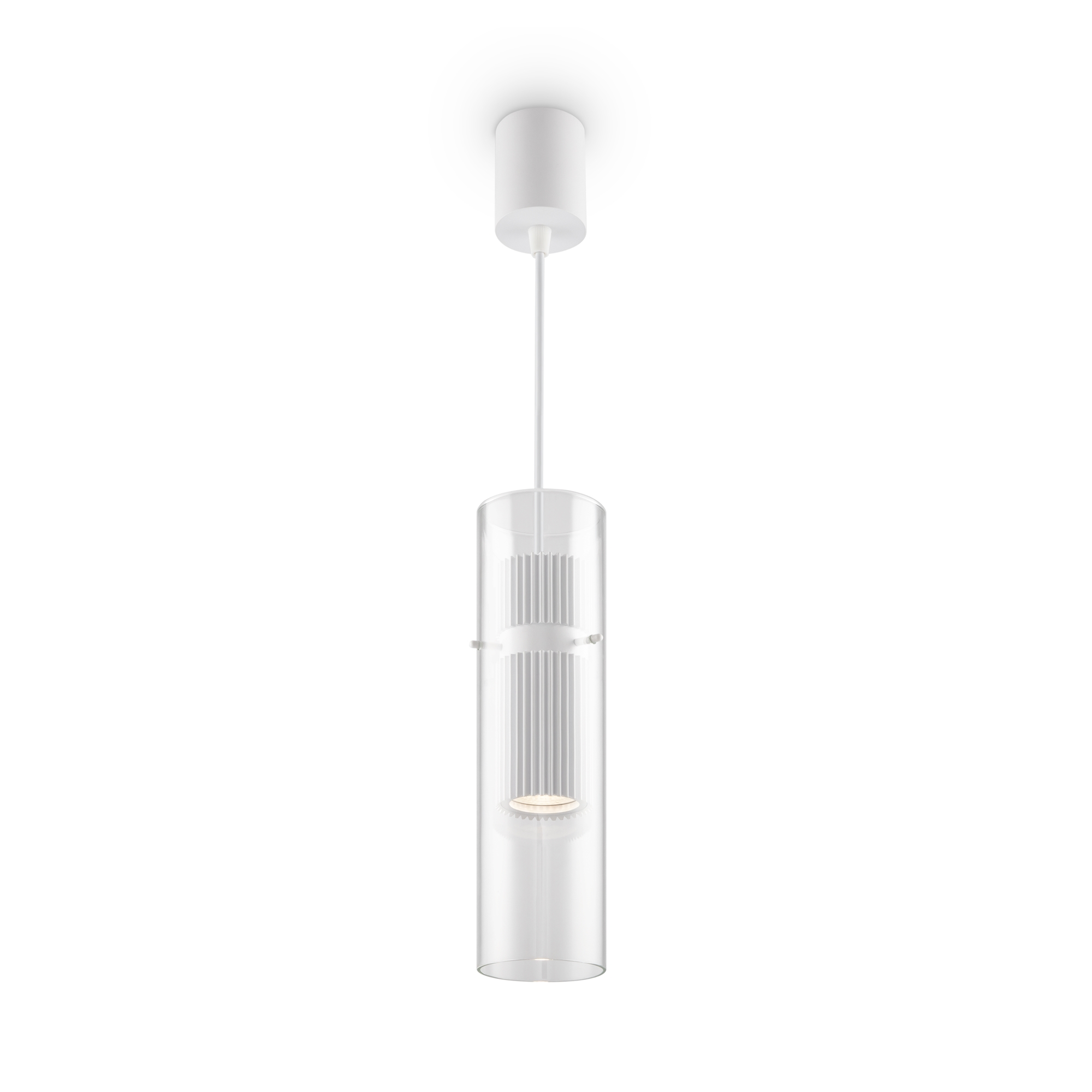 Dynamics Pendelleuchte Weiß Ø 8cm