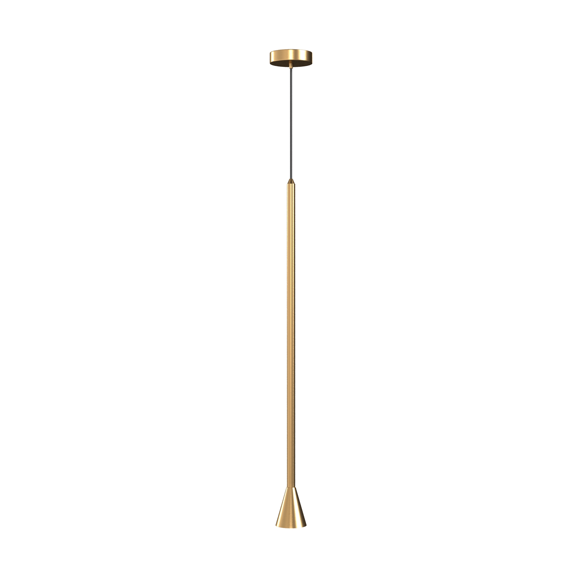 Pfeil Pendelleuchte Gold Ø 8cm