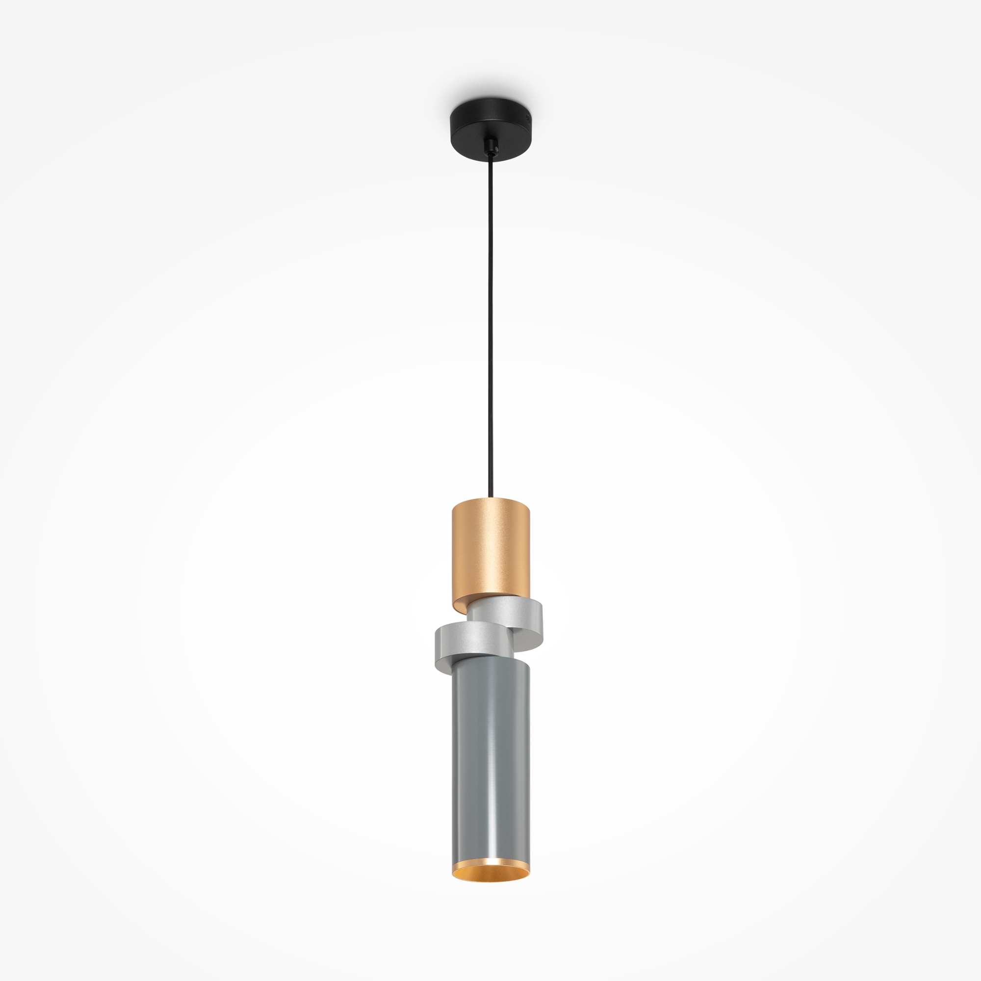 Palette Pendant lamp Metal Silver