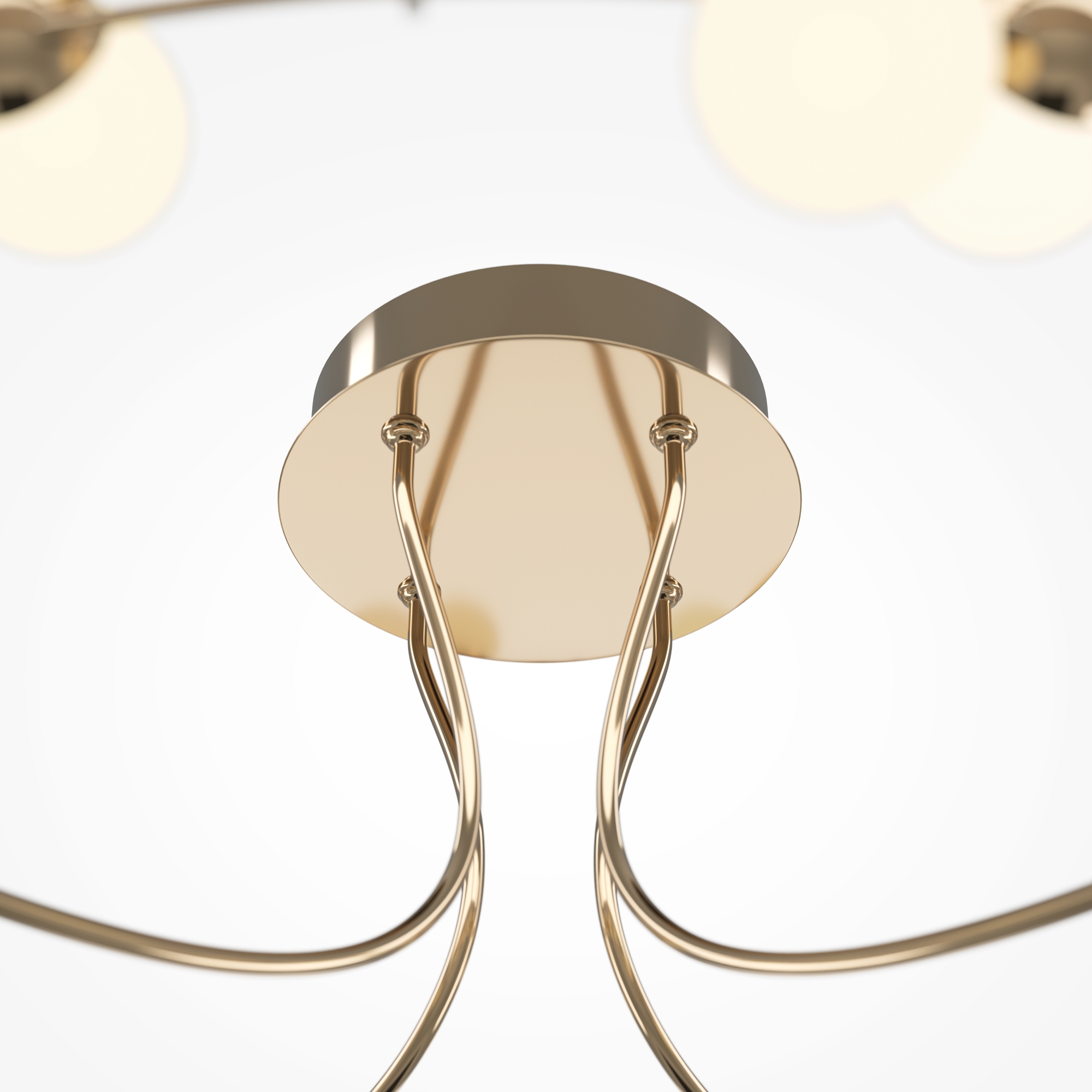 Tessara Deckenleuchte Gold Ø 80cm