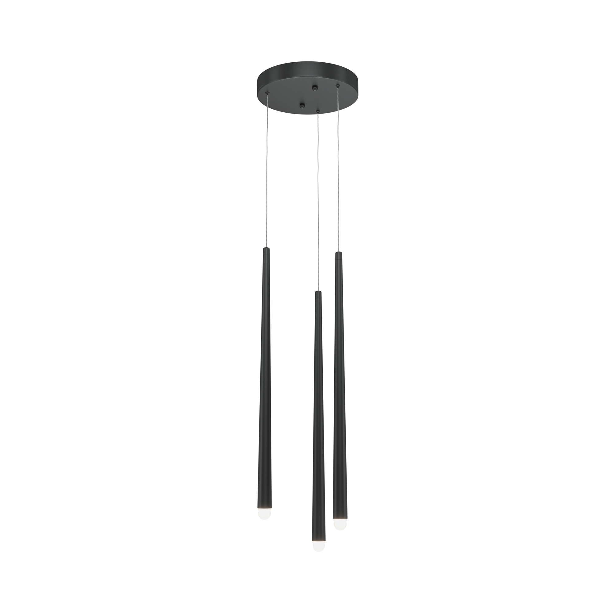 Cascade Pendelleuchte Schwarz Ø 26cm