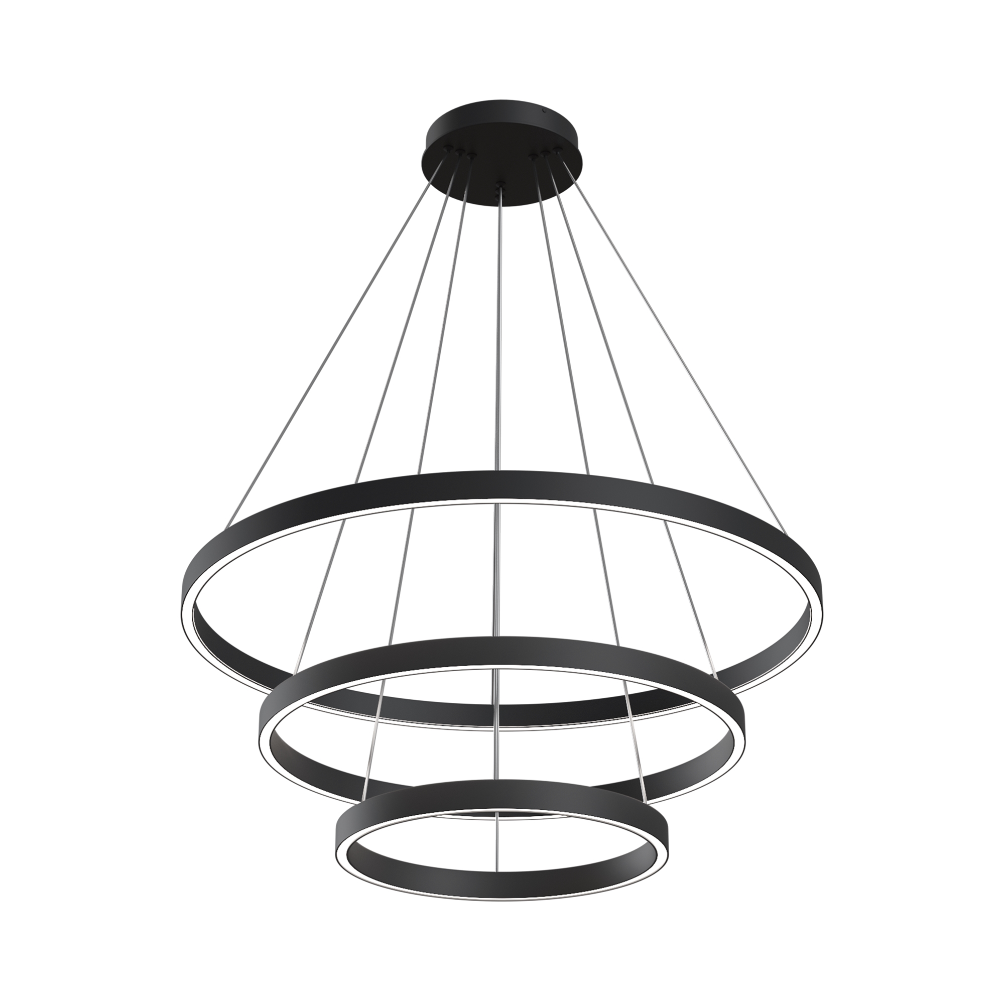 Rim Lampada a sospensione Nero