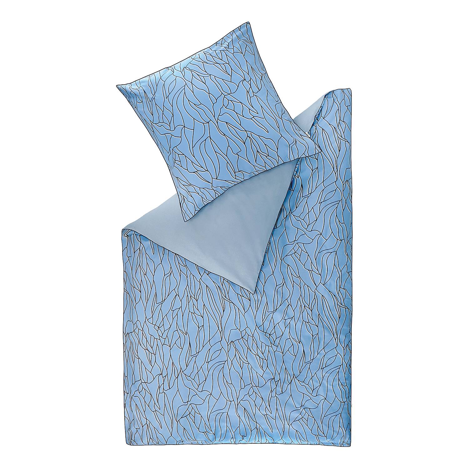 Nele Renforcé Bedding 2-piece Light Blue