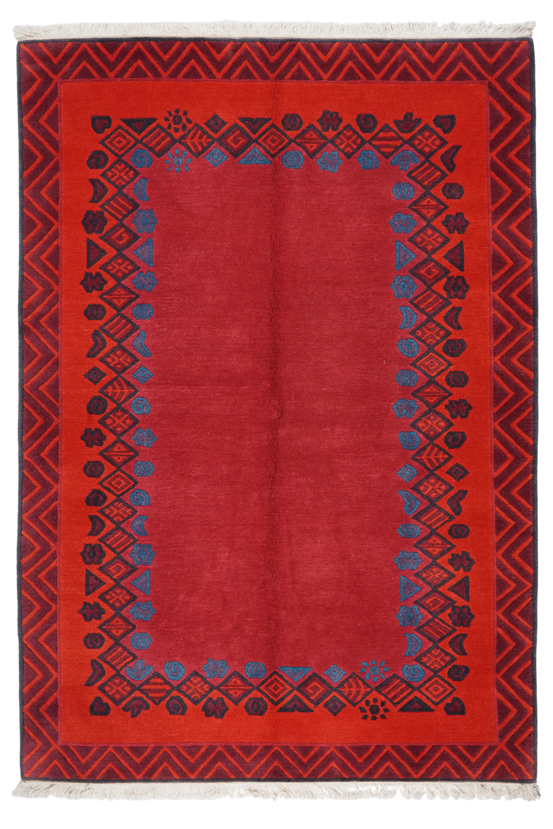 Nepal Anita Wool Red