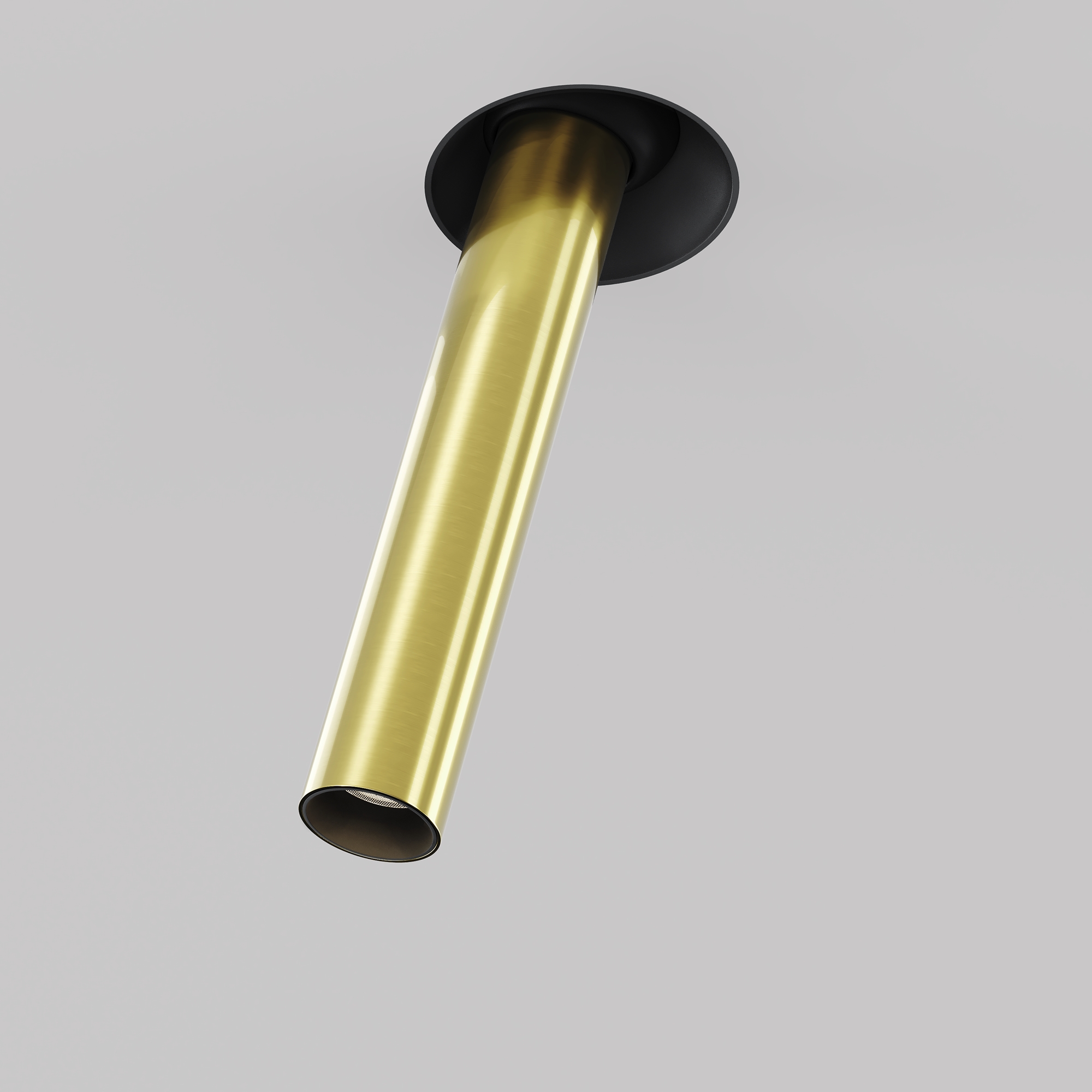 Focus T Einbauleuchte Gold Ø 3cm