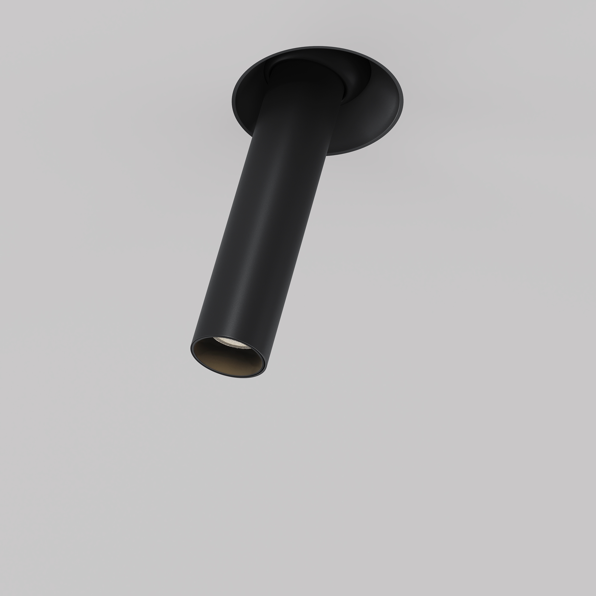  Focus T Einbauleuchte Schwarz Ø 3cm