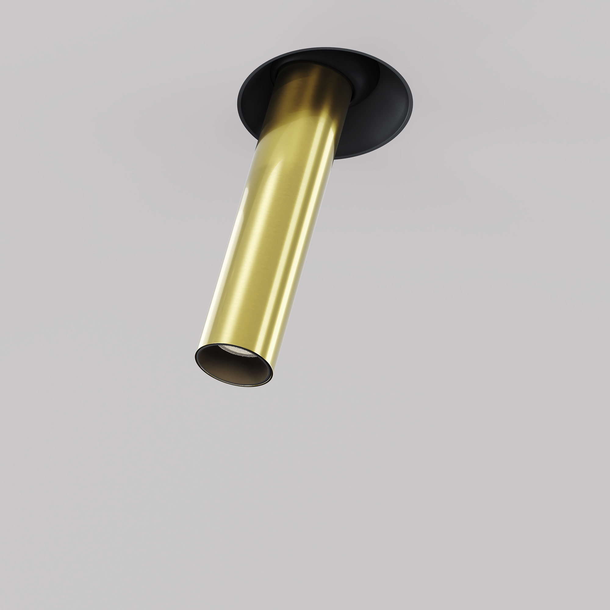 Focus T Einbauleuchte Gold Ø 3cm