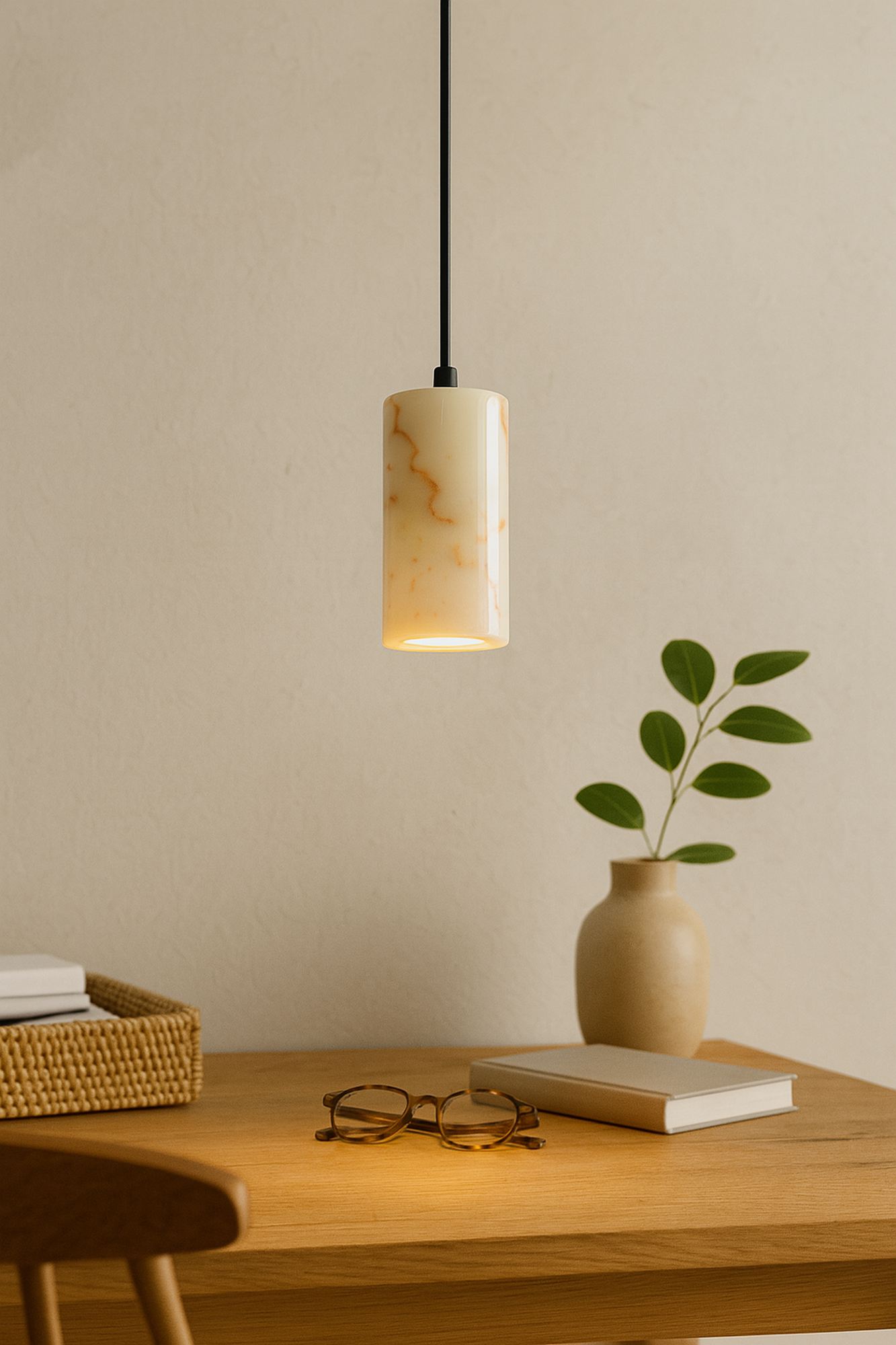 Papy-Perme Pendant Light Marble Natural