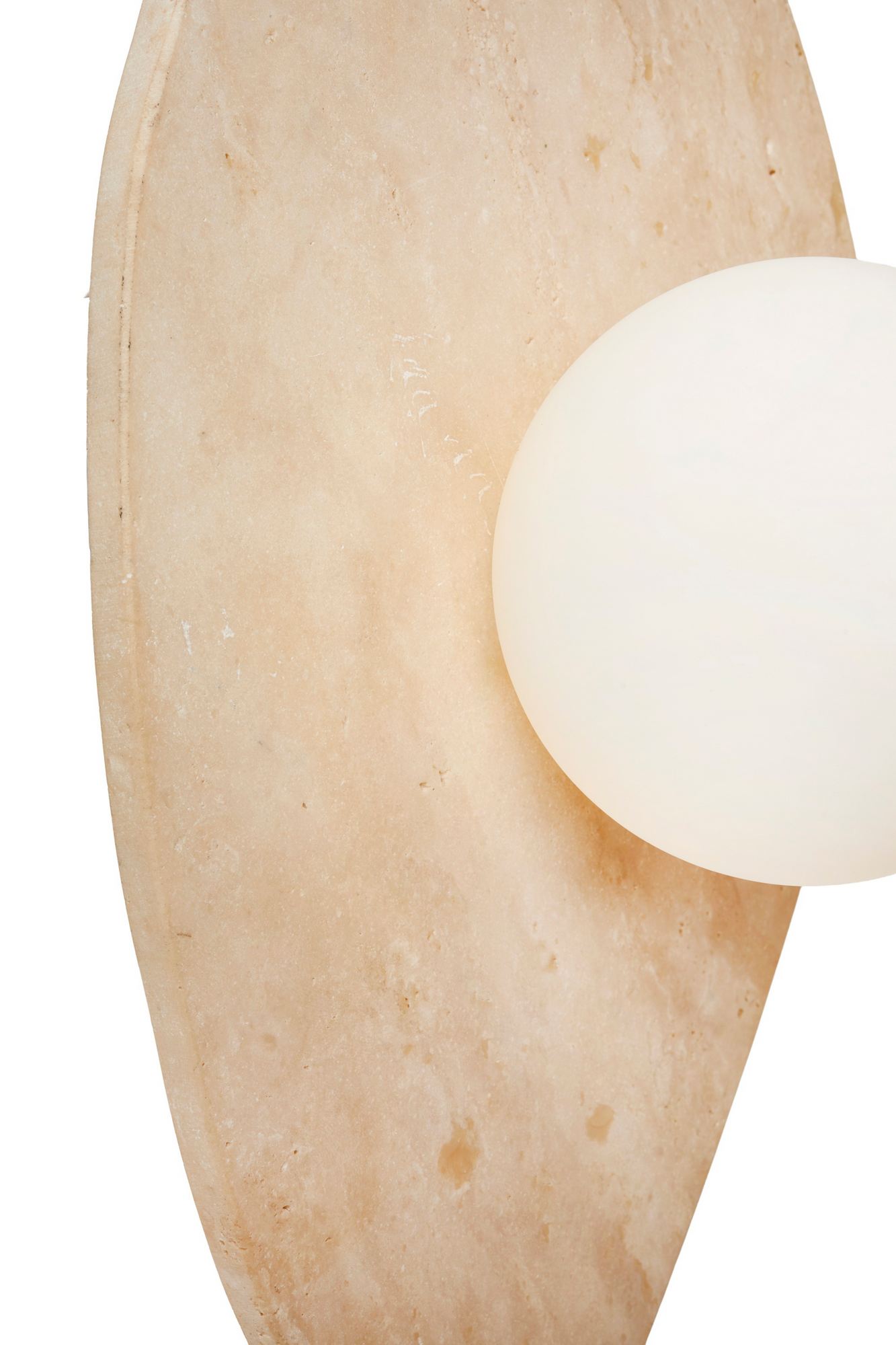 Similar Wall Lamp Travertine White